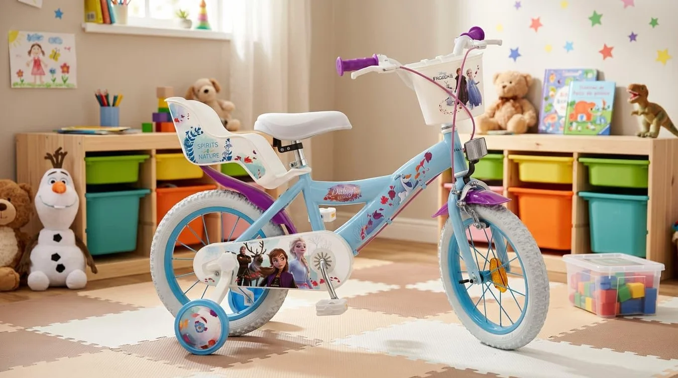 TOIMSA Bicicleta 14" Frozen Huffy 4/6 Años