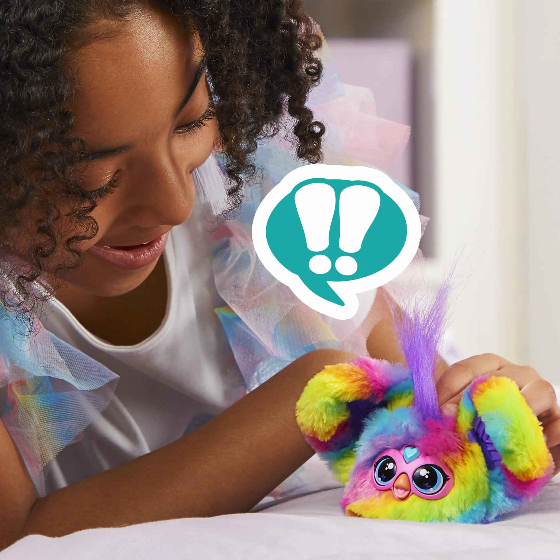 Furby Furblets Ray-Vee Minipeluche electrónico de juguete