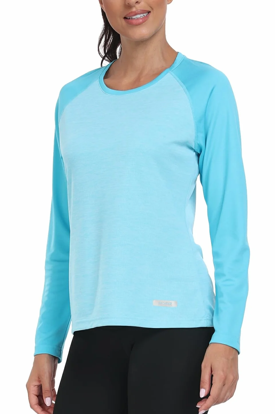 Camiseta de Manga Larga para Mujer, Protección Solar UPF 50+ UV, Secado rápido