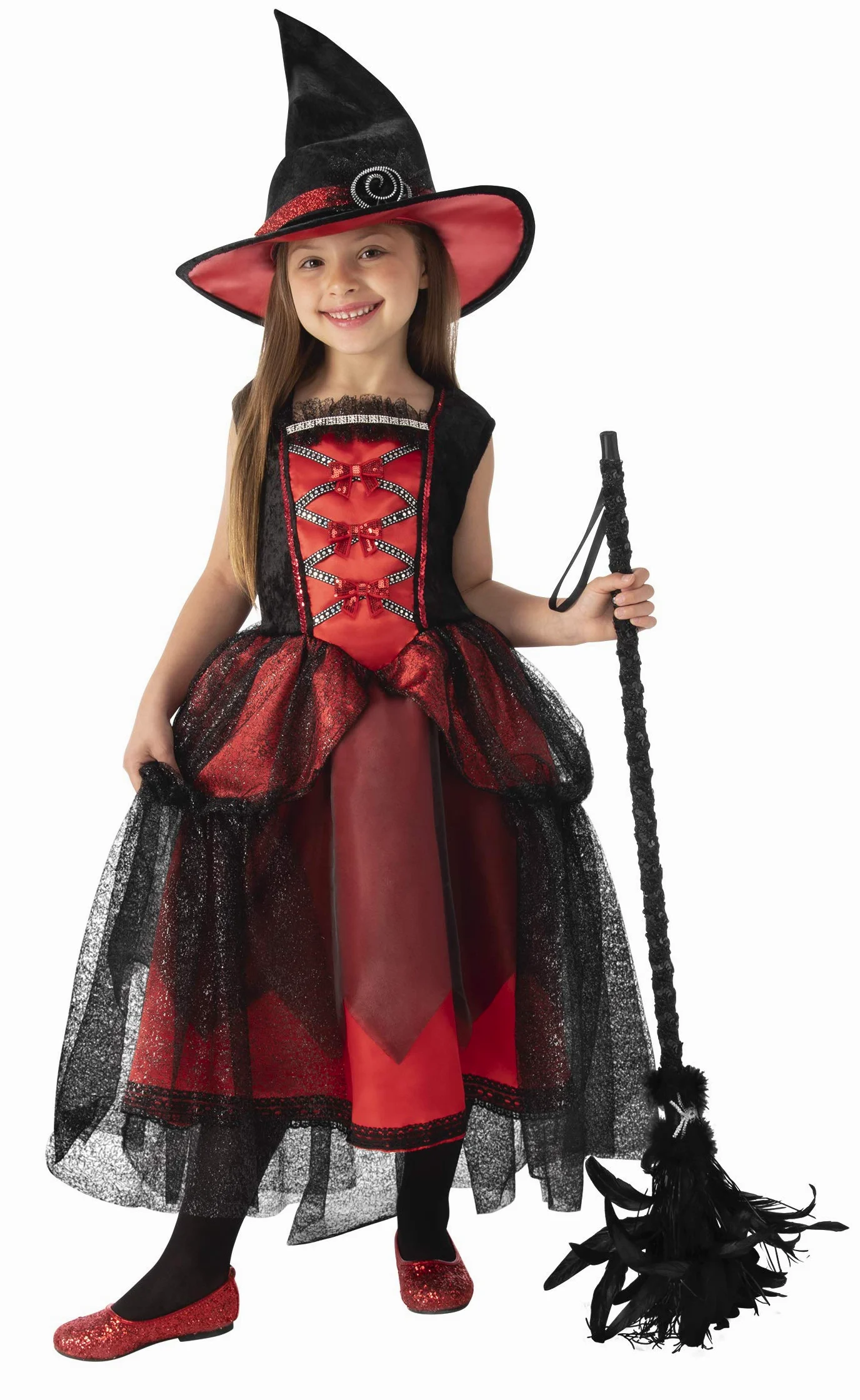 Rubie's Disfraz de bruja de rubí, talla grande
