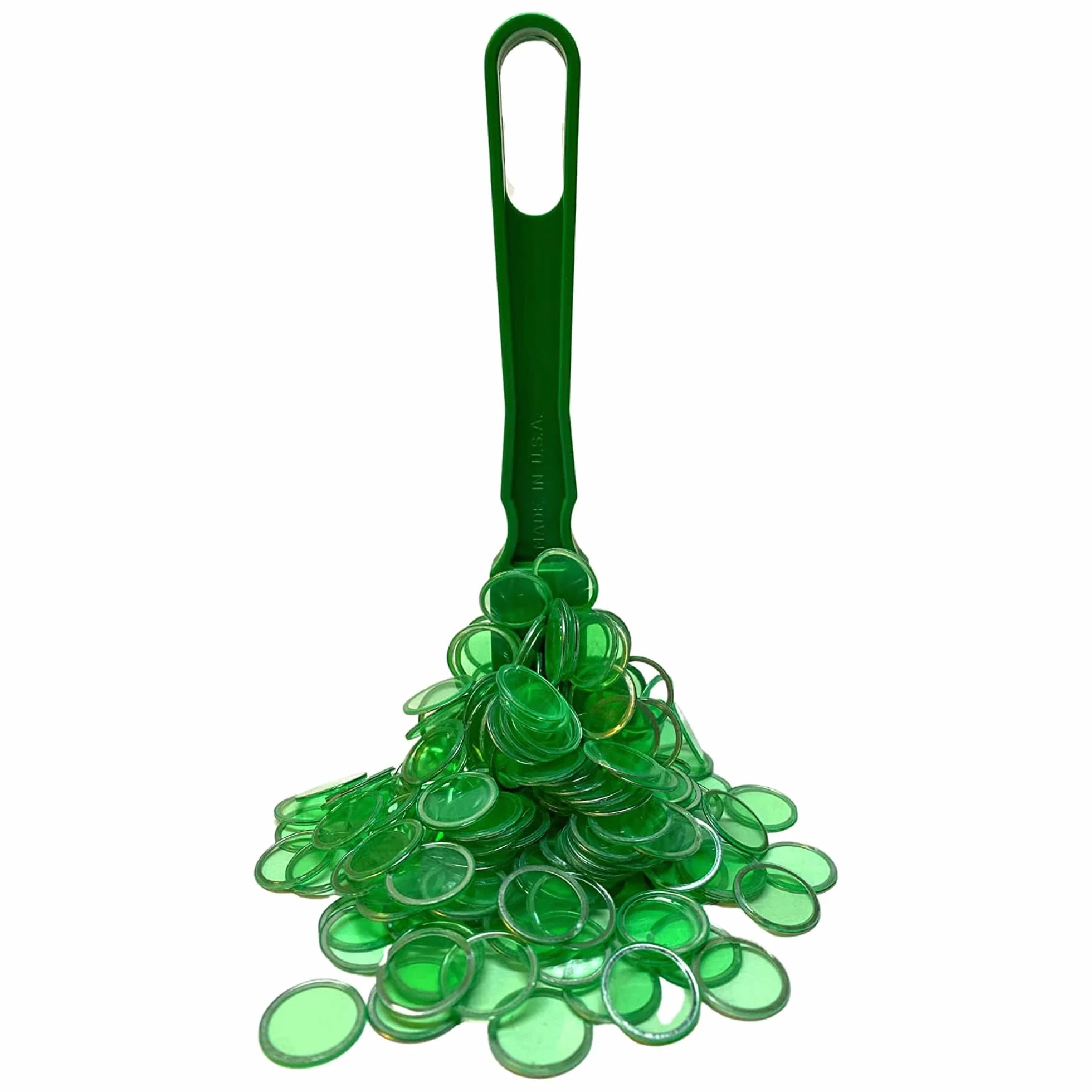 Fichas de Bingo magnéticas,Recoge fichas Bingo magnética,Kit de Chips magnéticos Transparentes con,Metal para Contar fichas Escolares y de Juego