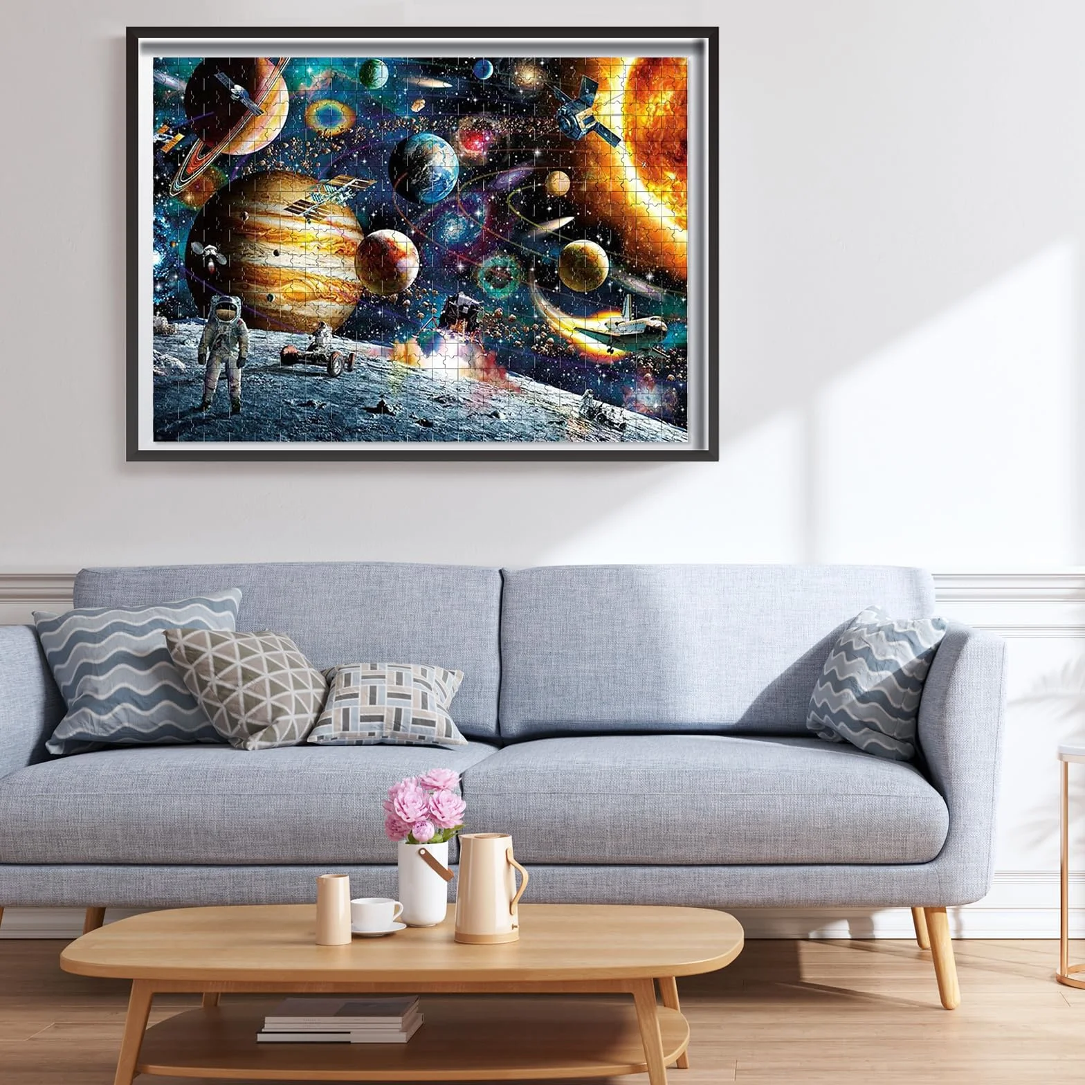 Puzzle de 1000 Piezas para Adultos, Viajero Espacial, Juego de Habilidad para Toda la Familia, para Adultos y Niños a Partir de 14 Años