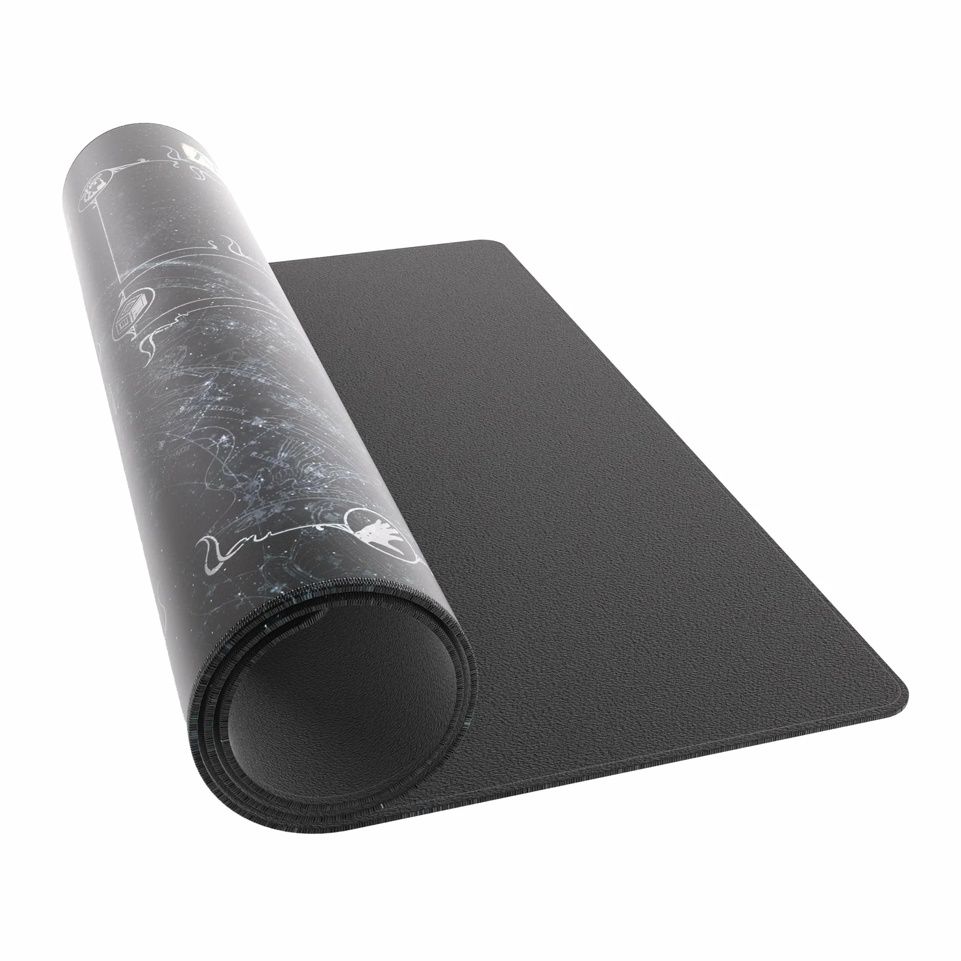 Gamegenic Arkham Horror Investigator Game Mat, Tapete Individual para Investigador, Zonas Delimitadas, Bordes Cosidos, Base Antideslizante