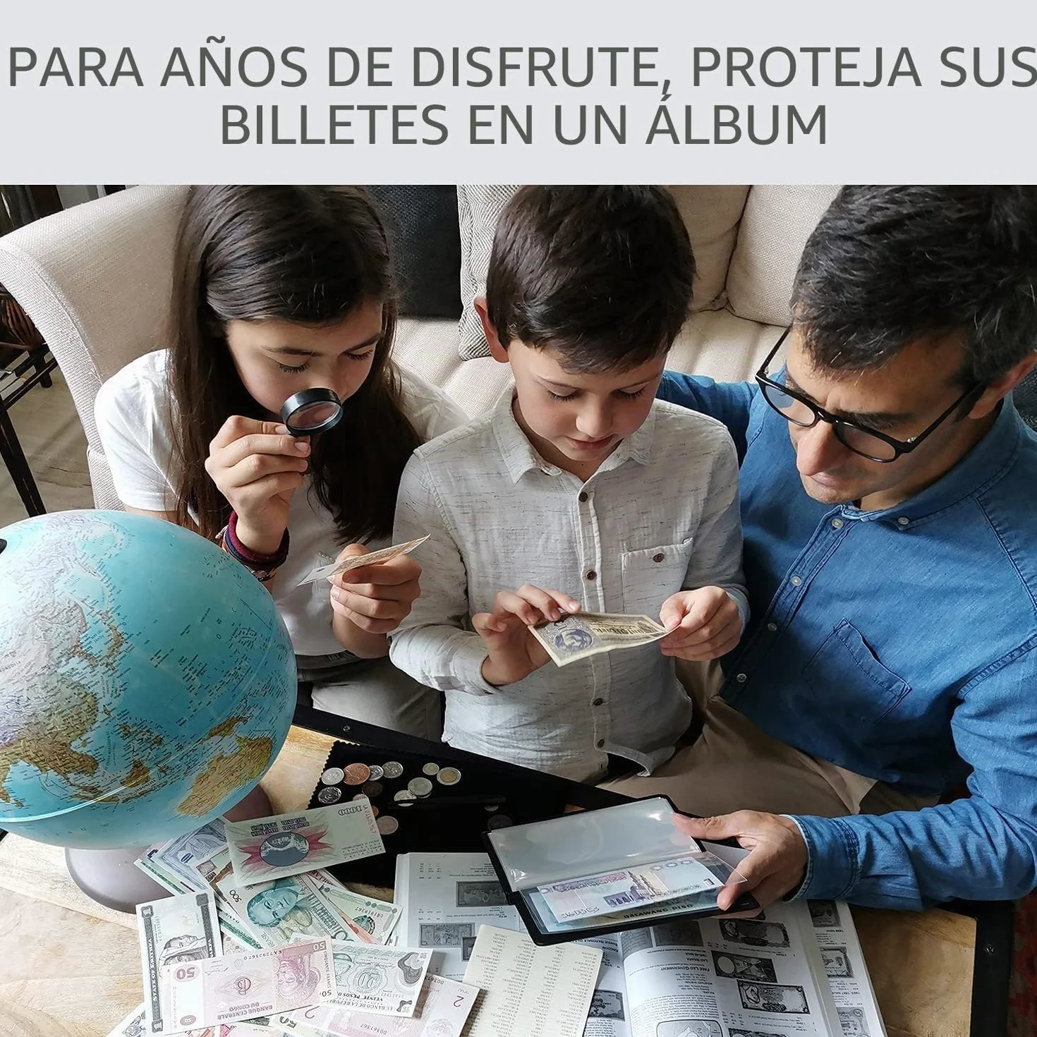 IMPACTO COLECCIONABLES | Colección de 25 Billetes Auténticos de 25 Países Diferentes - Sin Repeticiones, Desmonetizados y Originales | Ideal para Coleccionistas, Incluye Certificado de Autenticidad