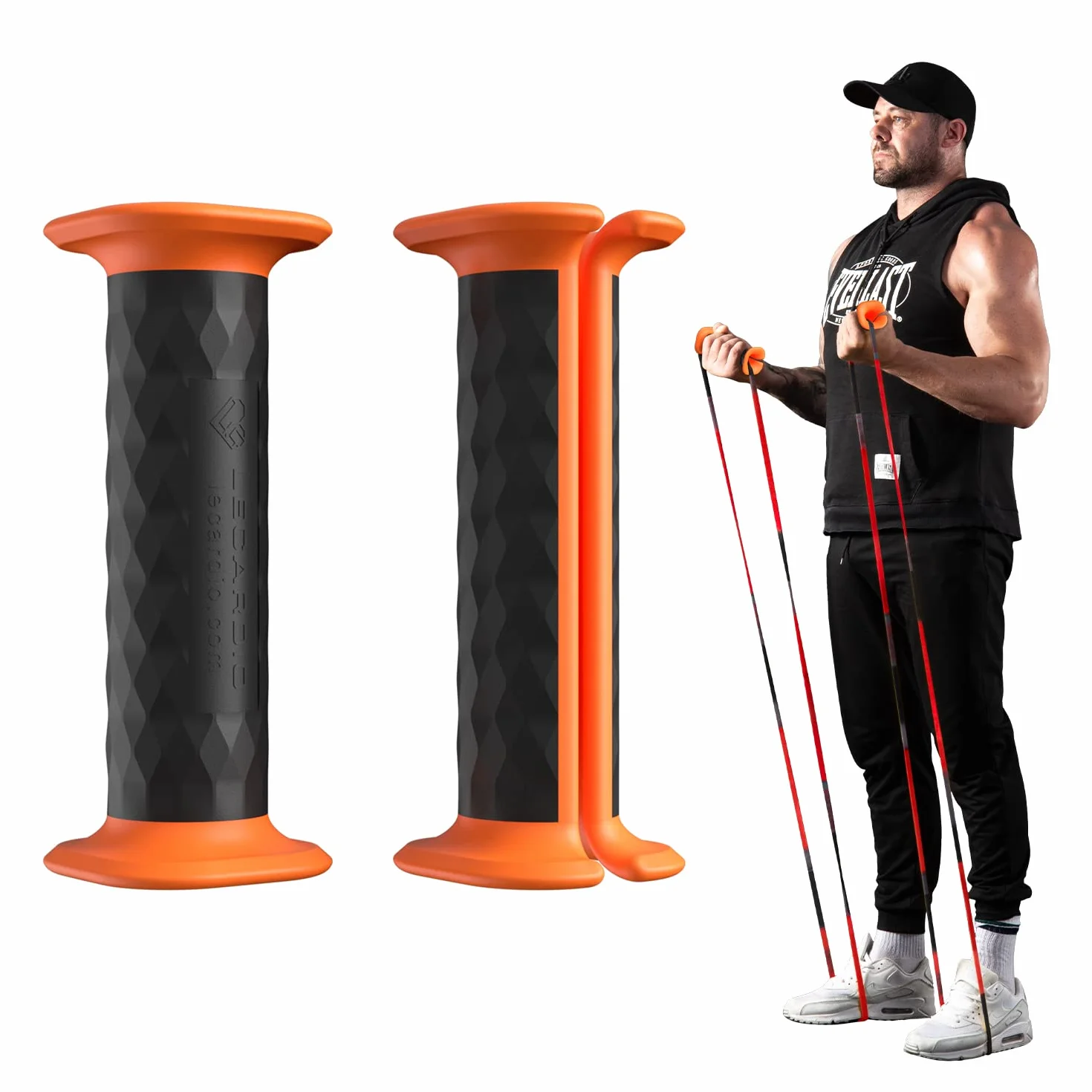 LECARDIO Asas de Bandas de Resistencia, Protege Tus Manos de Lesiones