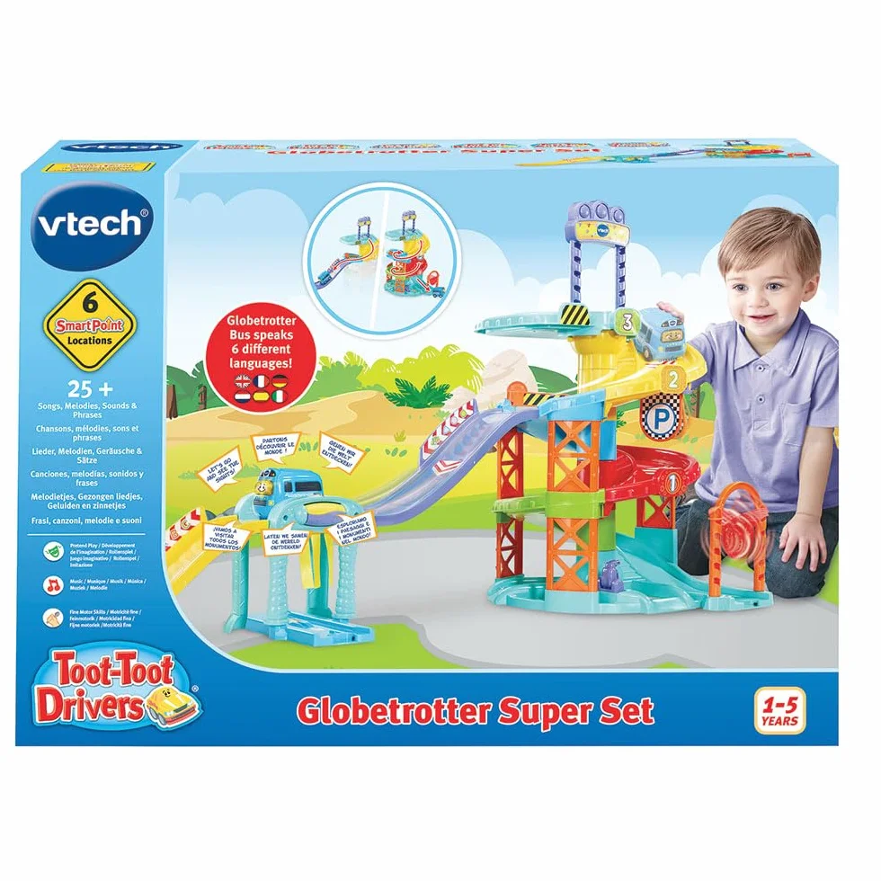 VTech Globetrotter Super Set TUT TUT BÓLIDOS