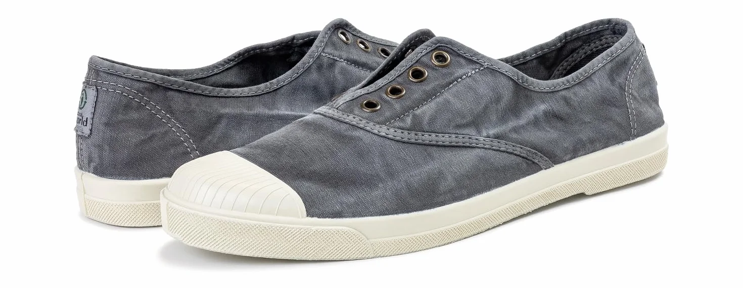 Natural World Eco 3102E Old Condor Zapatillas de Lona Unisex Algodón Orgánico Suela Caucho Natural Fabricadas España Veganas