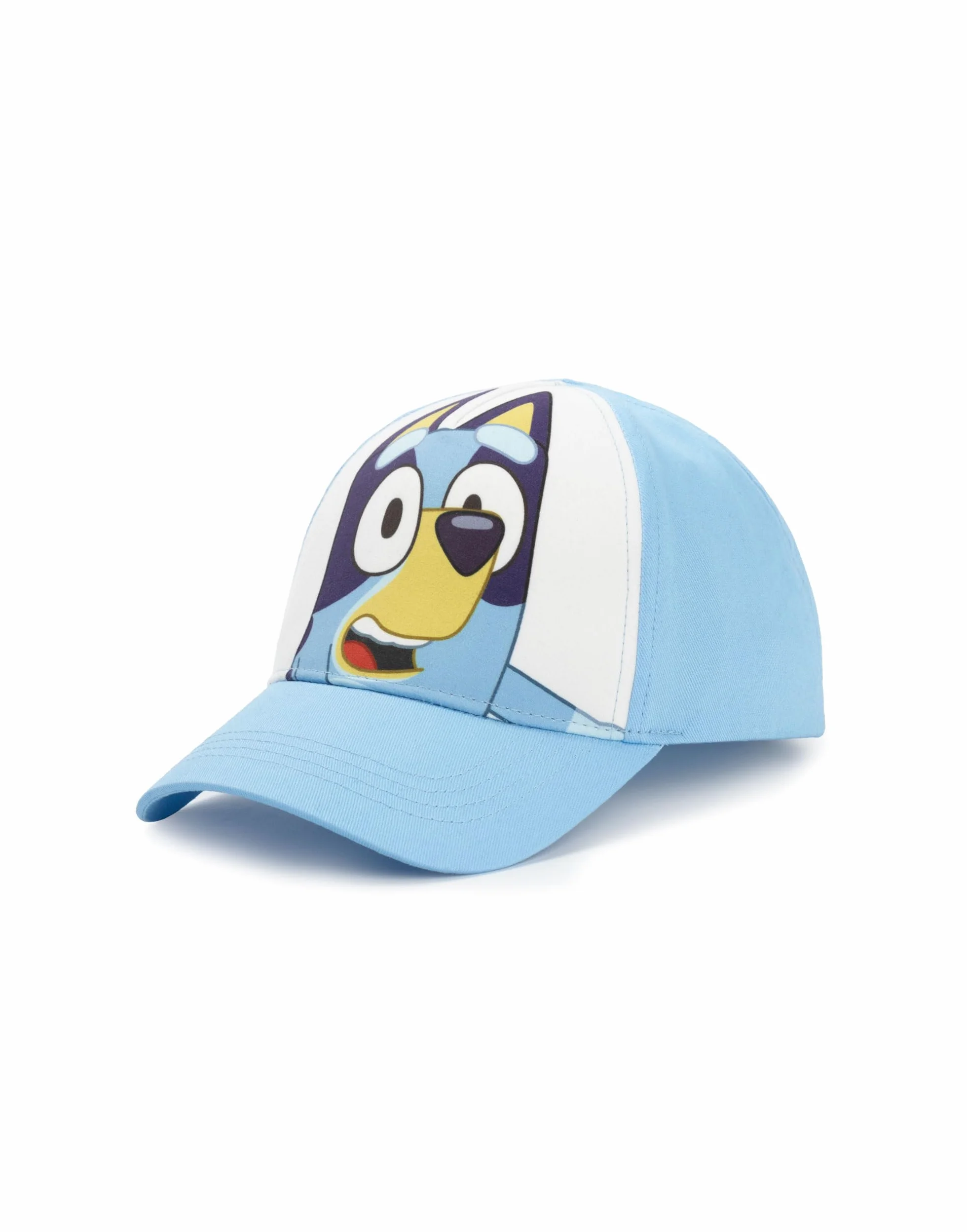 Bluey Set de Gorro y Gorra para Niños Estampado de Bandit y Chili Azul Unisex Infantil Correa Ajustable