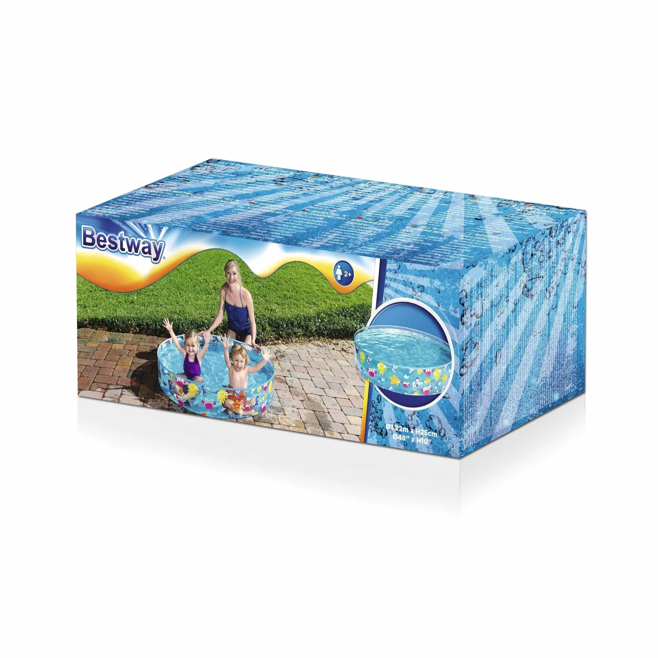 Bestway Piscina fuera de tierra Fill 'N Fun