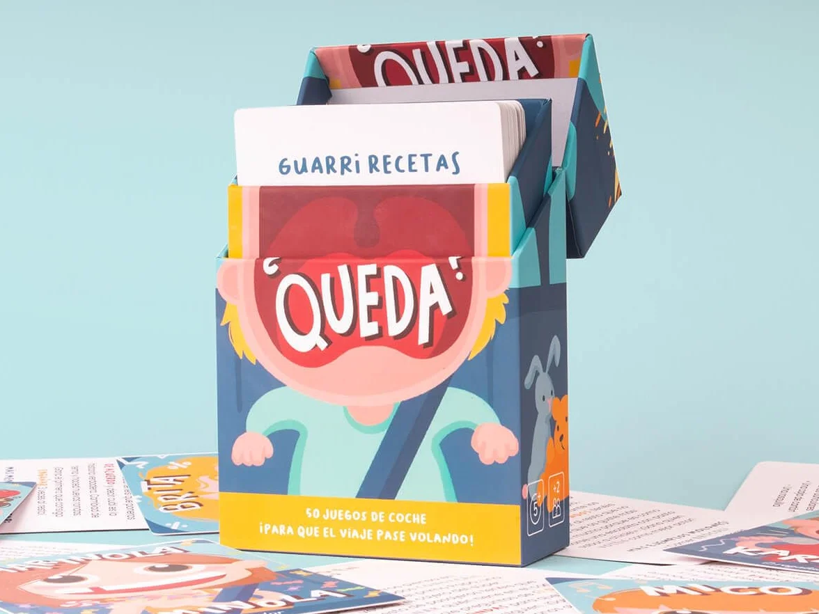 Gra karciana ¿CUÁNTO Queda? dla dzieci 10 lat 2 graczy Hellofun