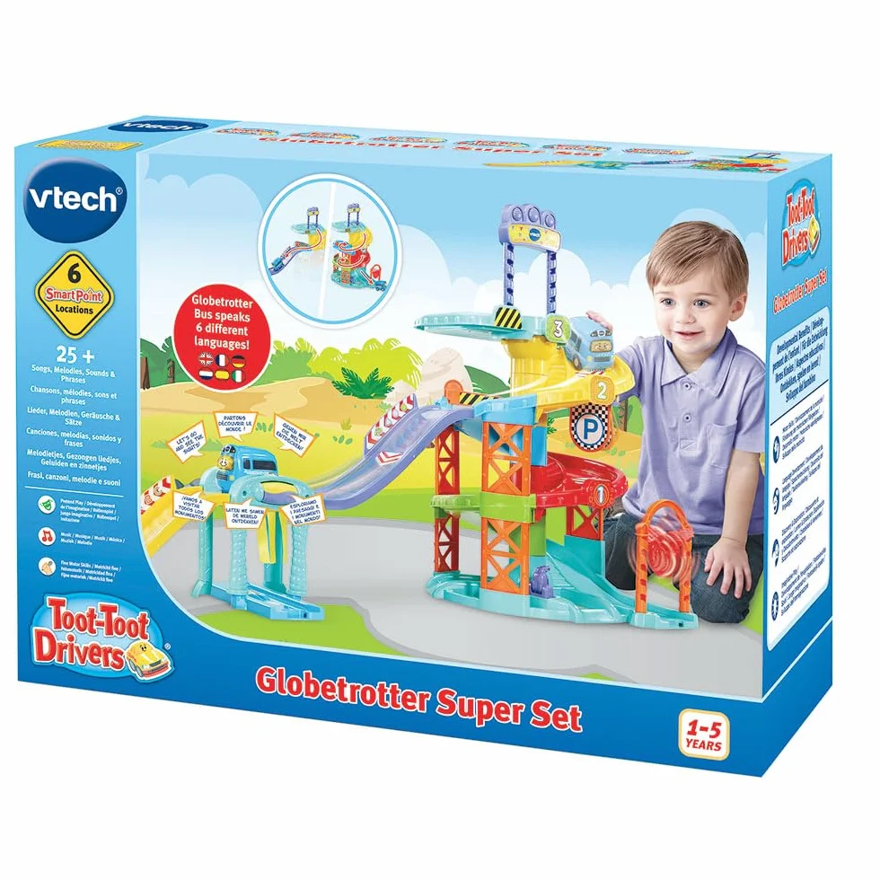 VTech Globetrotter Super Set TUT TUT BÓLIDOS