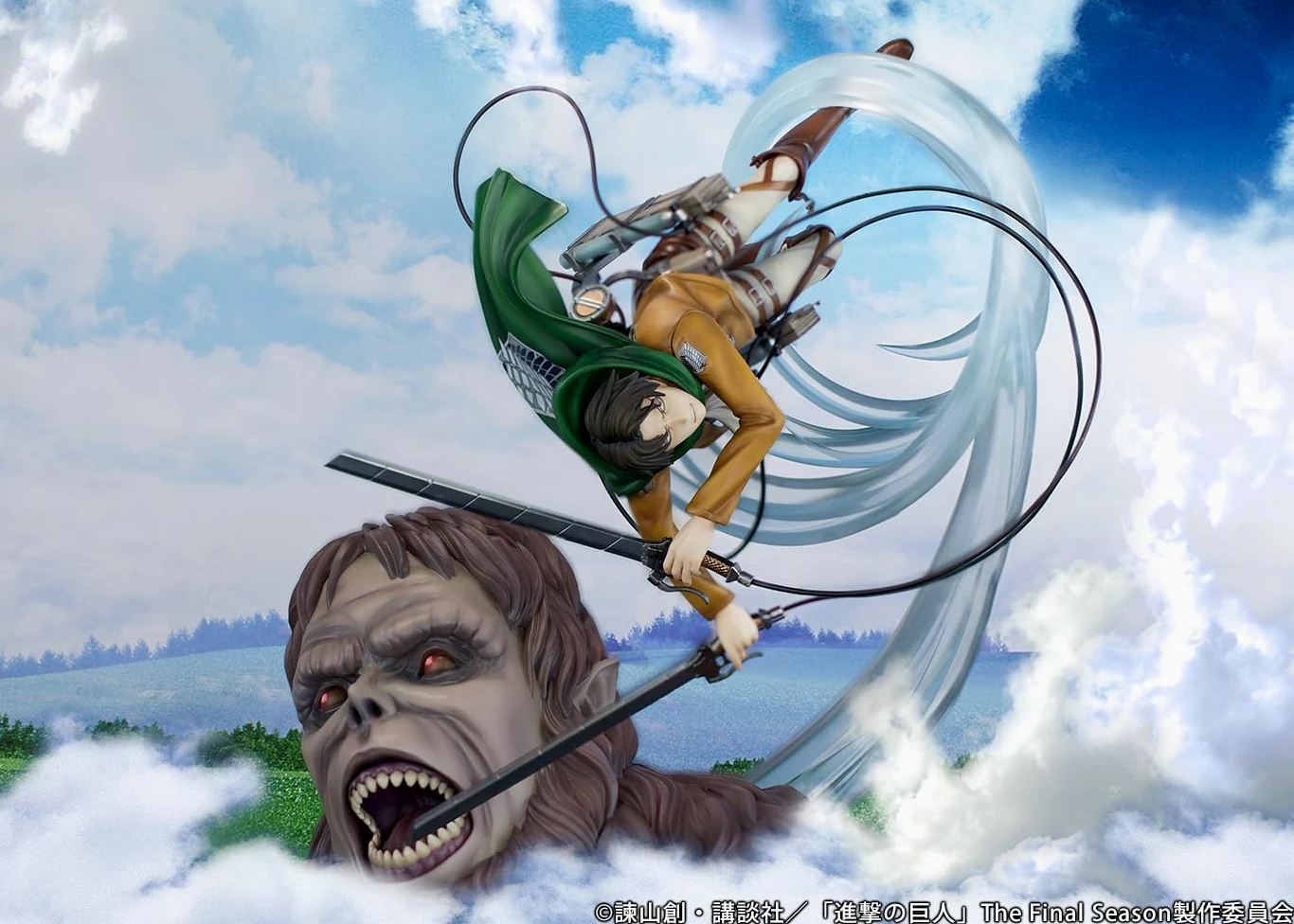 Proof Levi vs Beast Titan Ver. Fig. 27,5 cm Attack on Titan