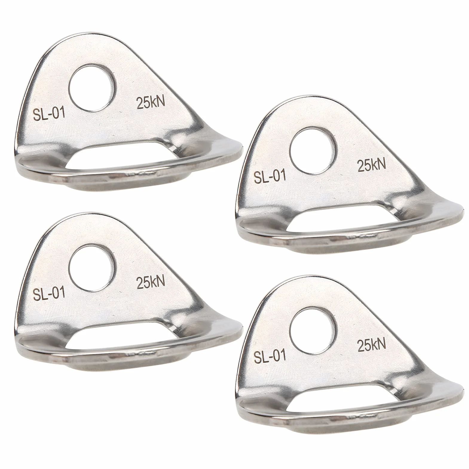 Colgador de Escalada 25 KN Perno de Anclaje de Acero Inoxidable 4 Piezas