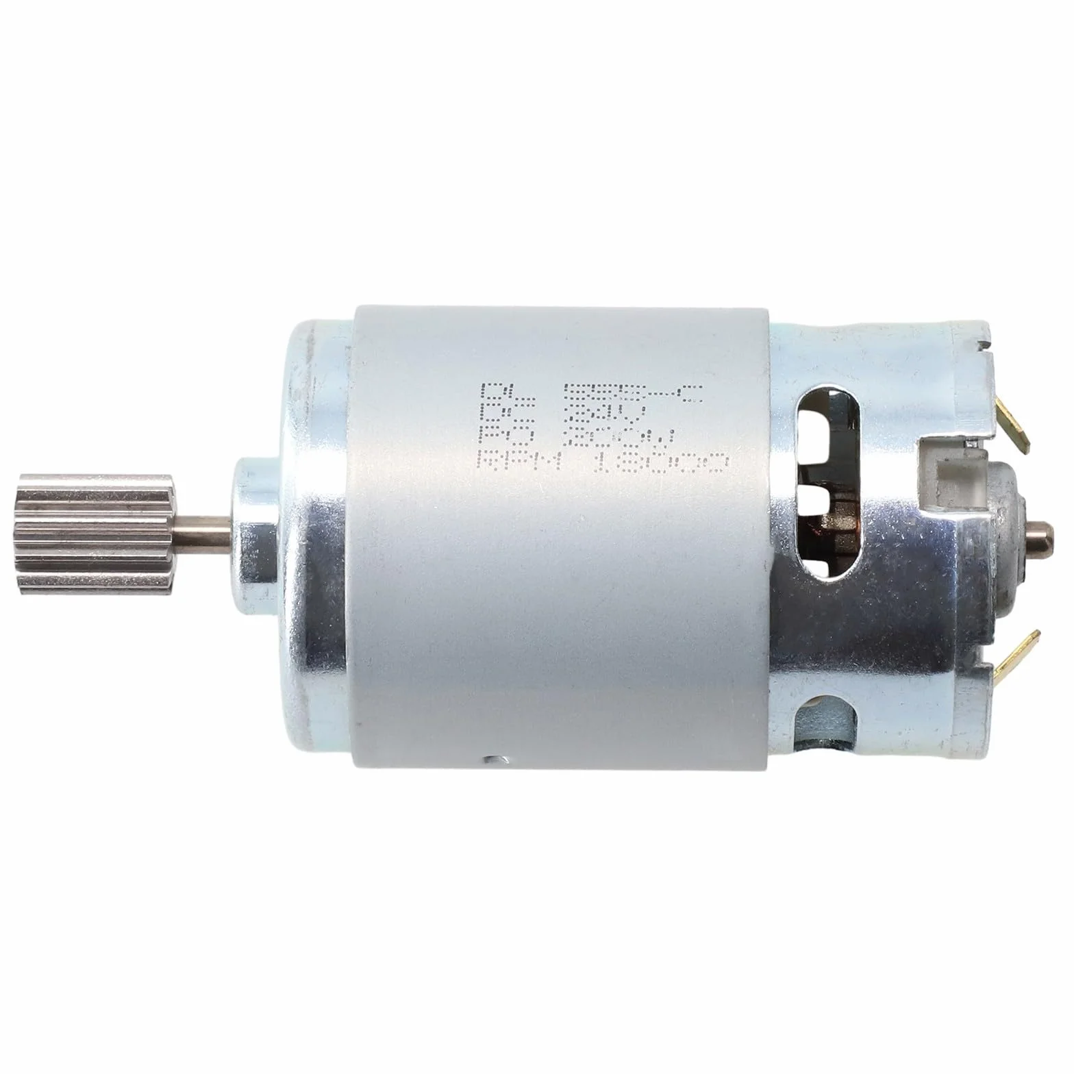 Motor de juguete eléctrico para niños 555 24 V de alta potencia Dl 555-c Kit de actualización con engranajes 18000 rpm rojo de larga duración (555 24 V 18000 10T)