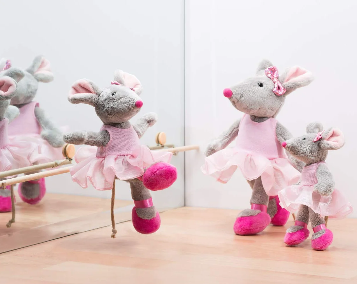 Schaffer 5650 Peluche ratón de Ballet 16 cm