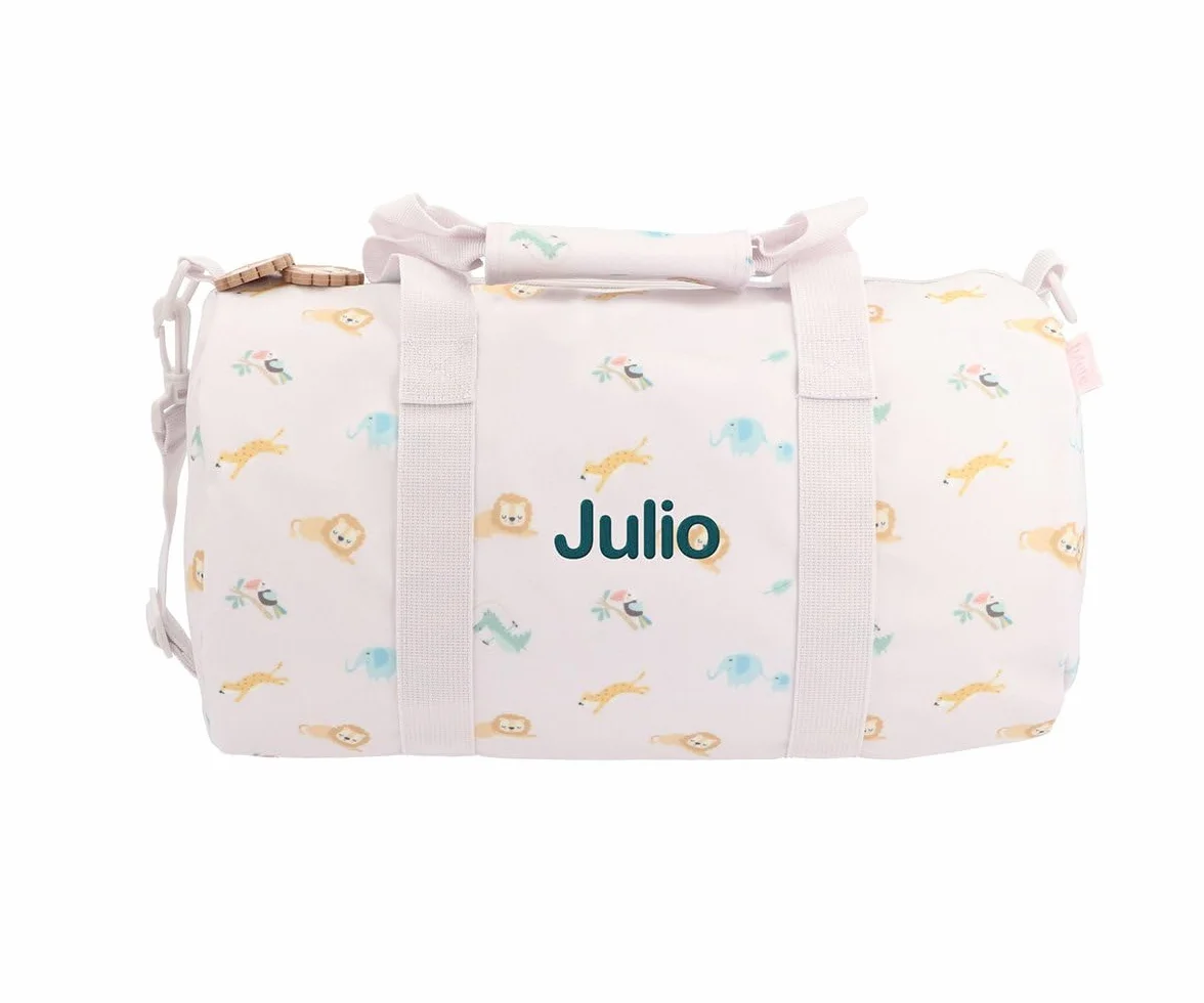 Tutete Bolsa de Deporte Infantil con Bandolera Ajustable y Cremallera, Ligera y Lavable