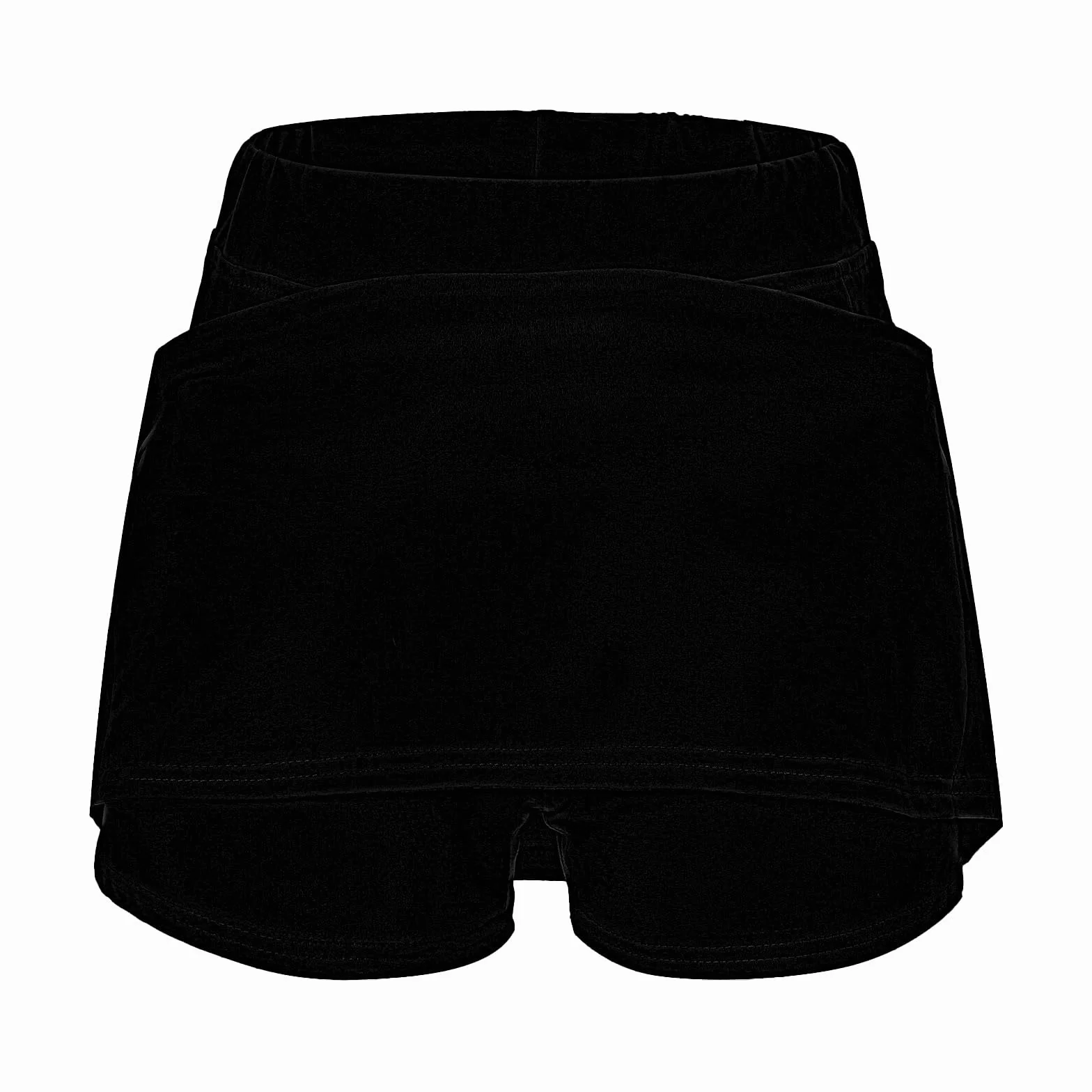Mujer Falda Deportiva 2 en 1 con Pantalones Cortos Transpirable Bolsillo Tenis Golf Correr