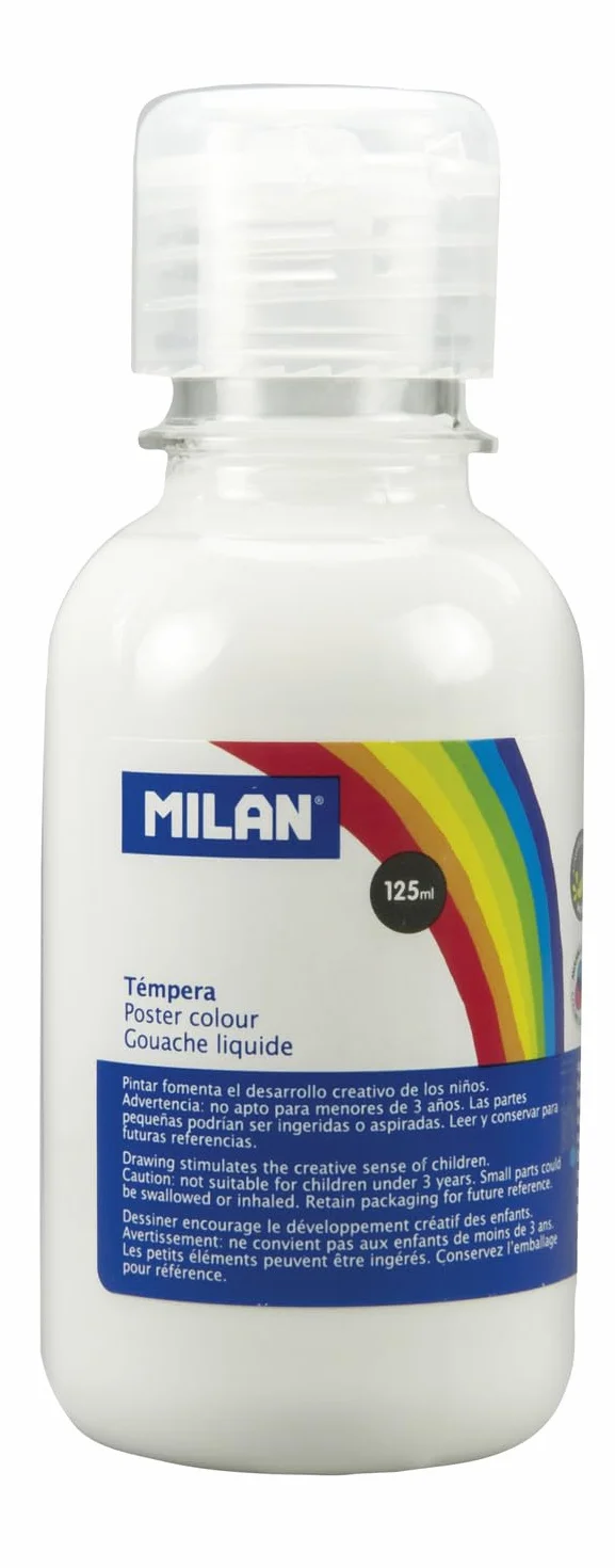 Milan 3410 - Tempera, color blanco