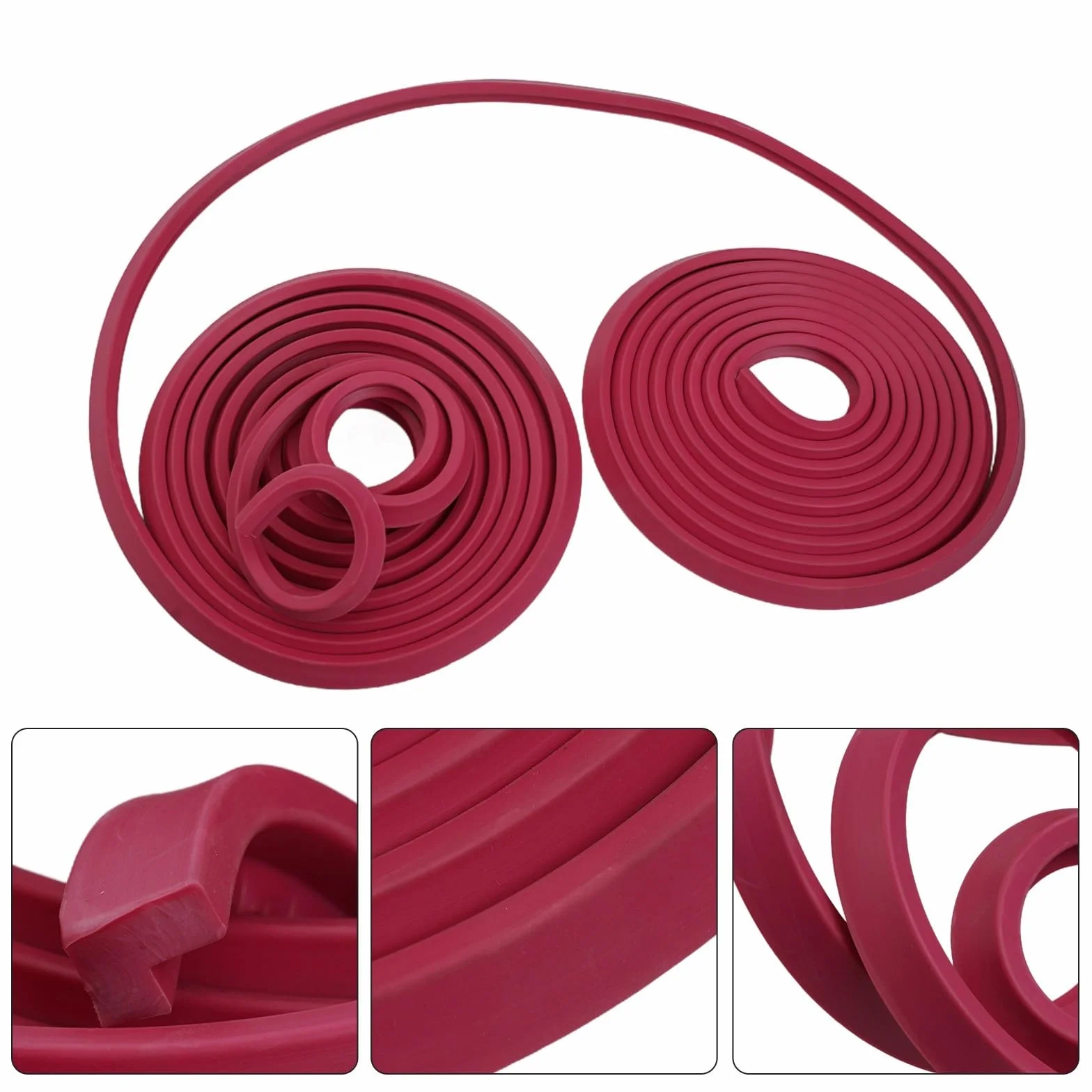 Tira de goma para mesa de billar 10 m cojines de repuesto 12 x 14 mm