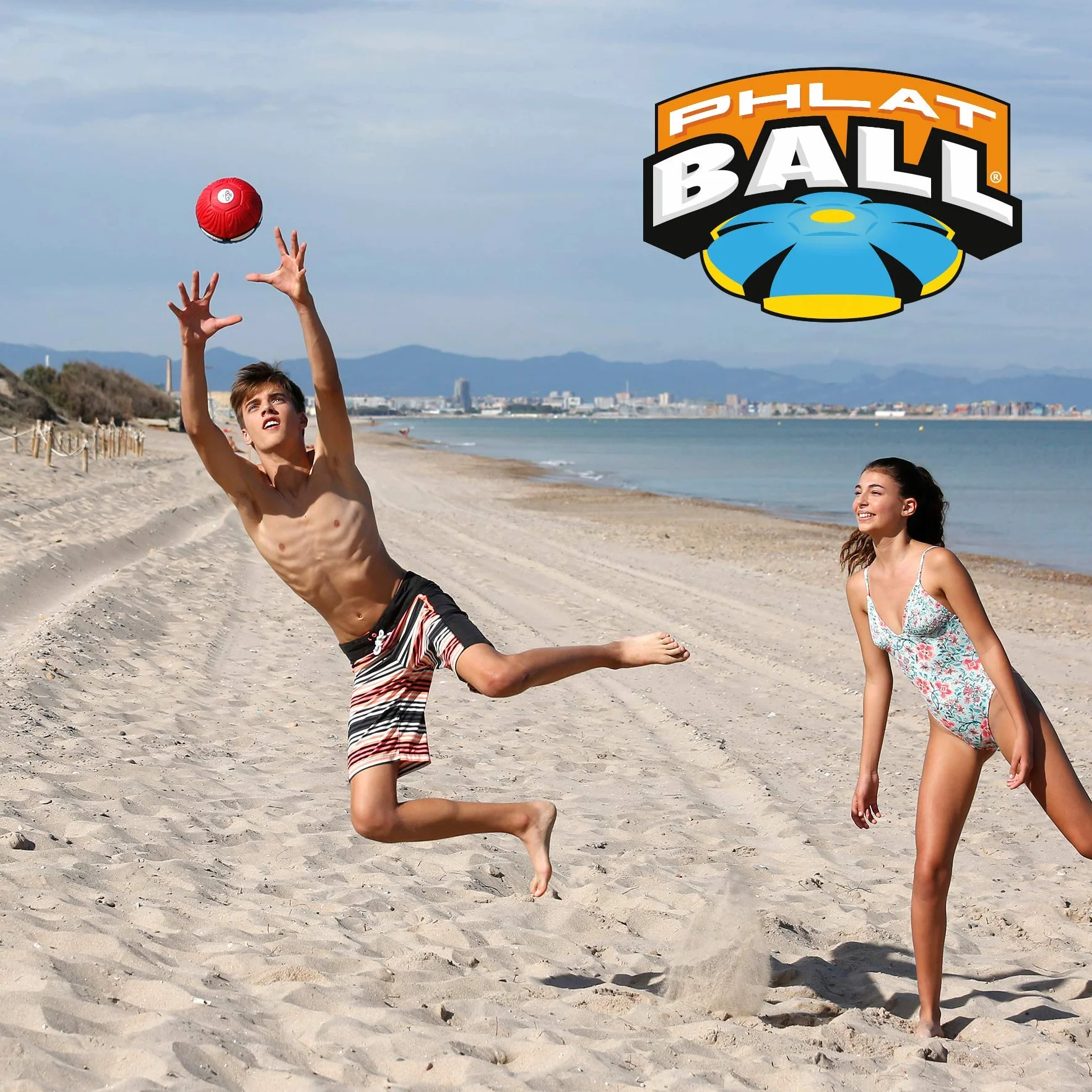 Goliath Phlat Ball Lánzalo Y Se Convierte En Pelota, colores surtido