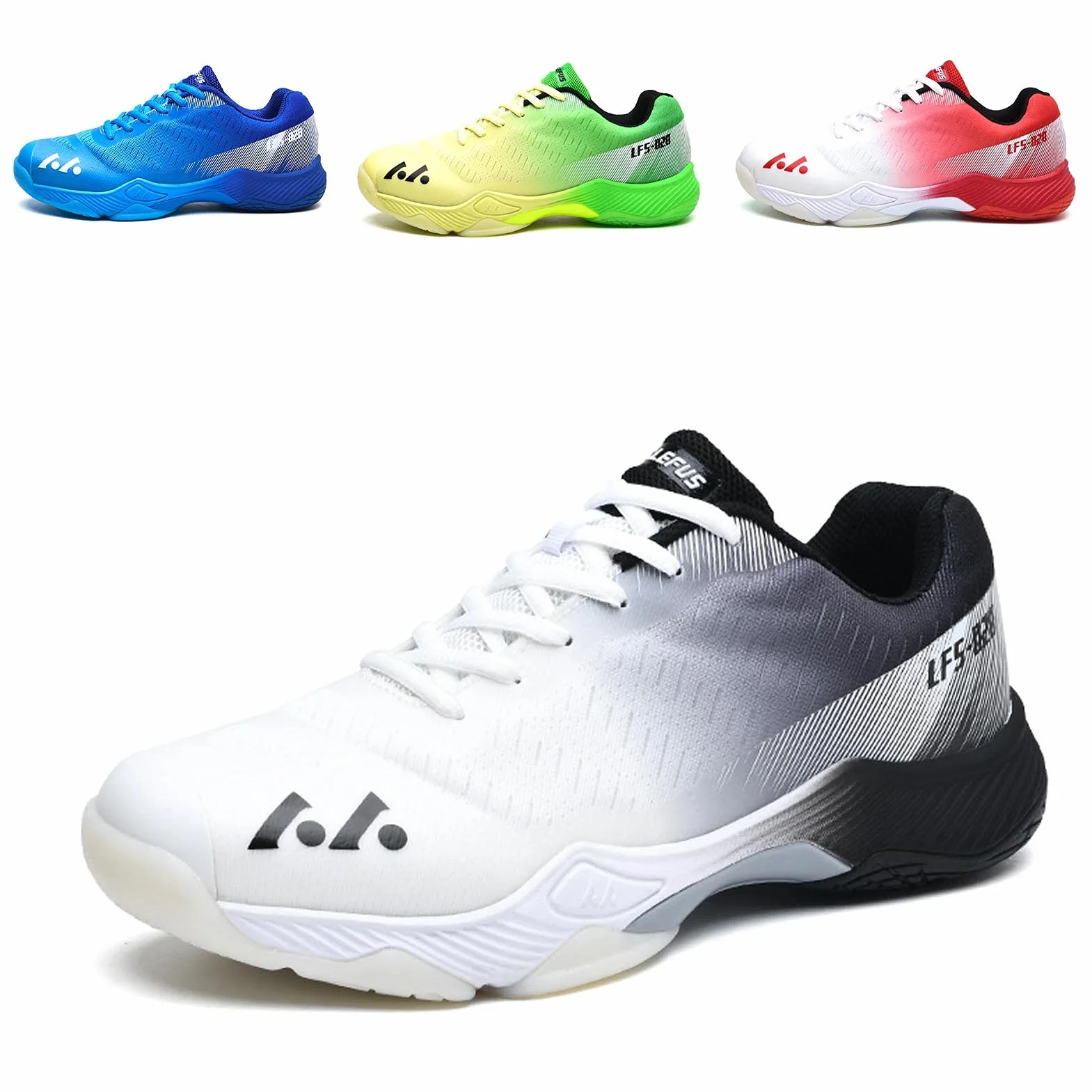 Zapatos de bádminton squash interior agarre cómodo firme voleibol unisex