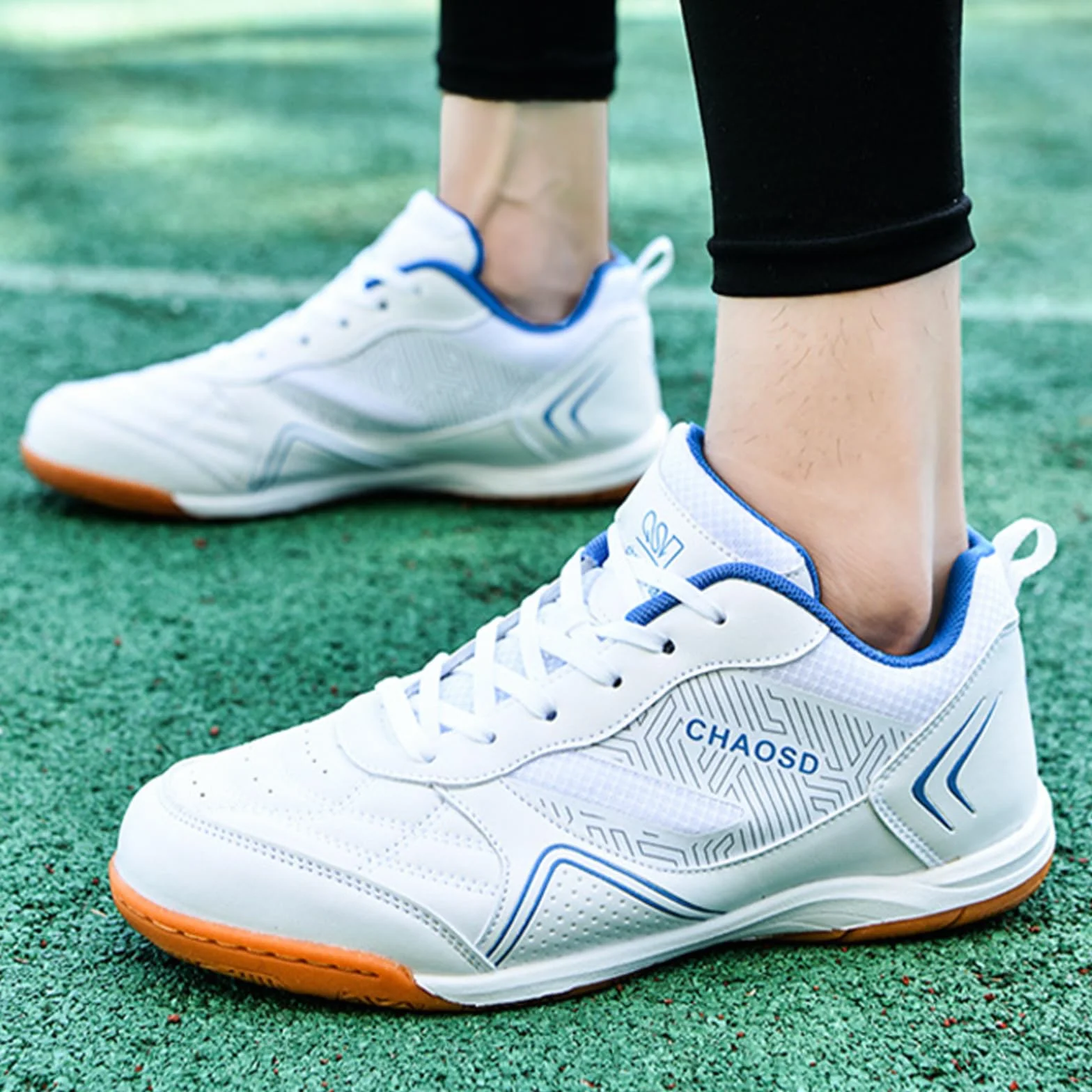 Hixingo Zapatillas Deportivas Hombre Anti-Slip Corte Running Bádminton Tenis Interior Exterior