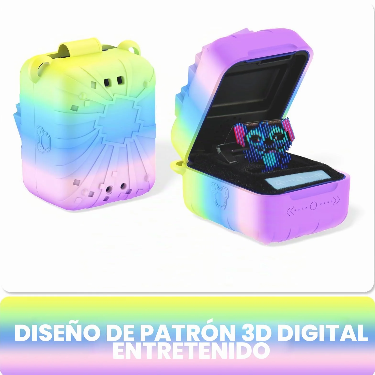 Funda de silicona para Bitzee Disney Interactive Toy anticaídas, correa y durabilidad para tu juguete interactivo Bitzee Disney (colorido)