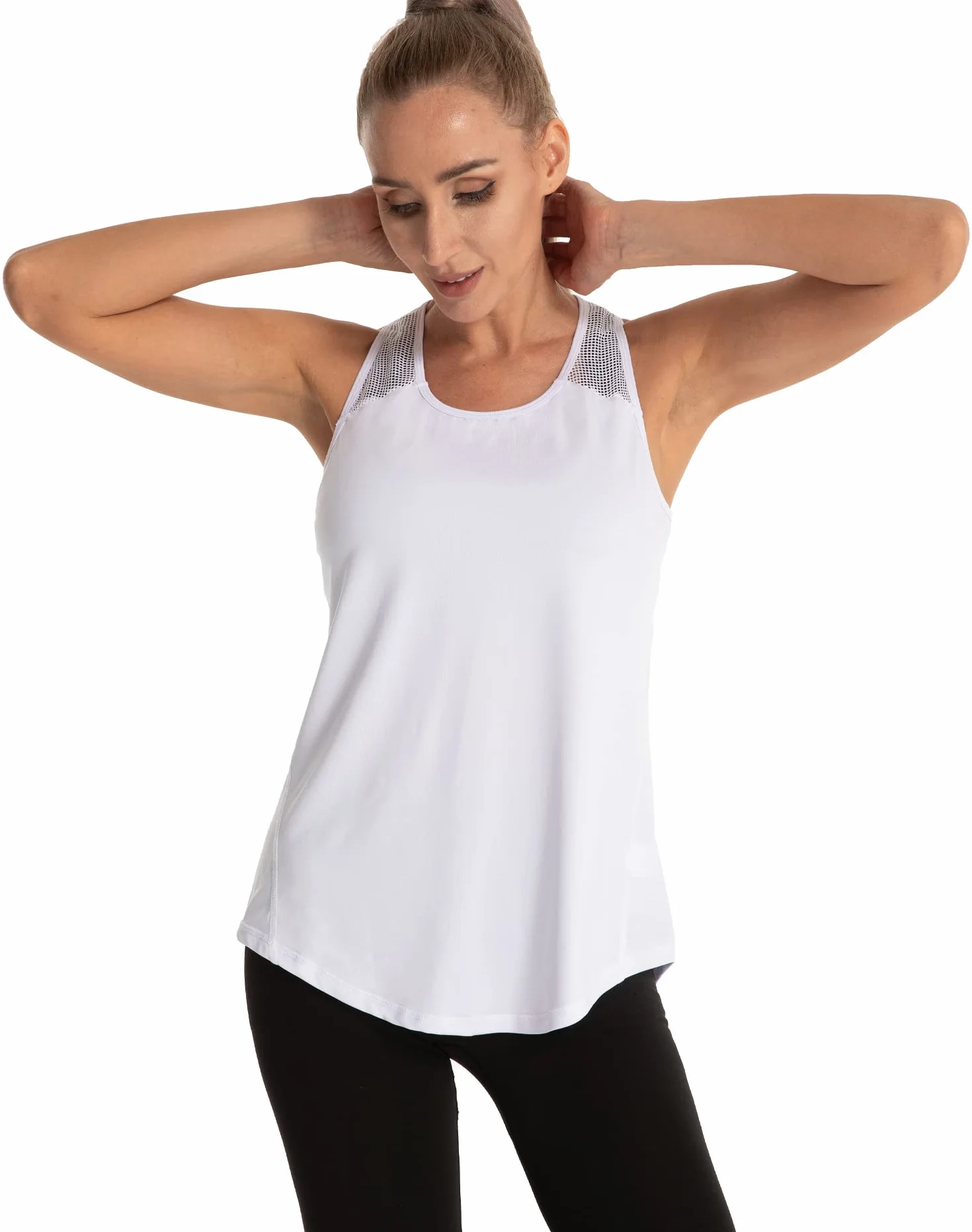 Camisetas Tirantes Mujer Gimnasia Yoga Corriendo Atlético Tops