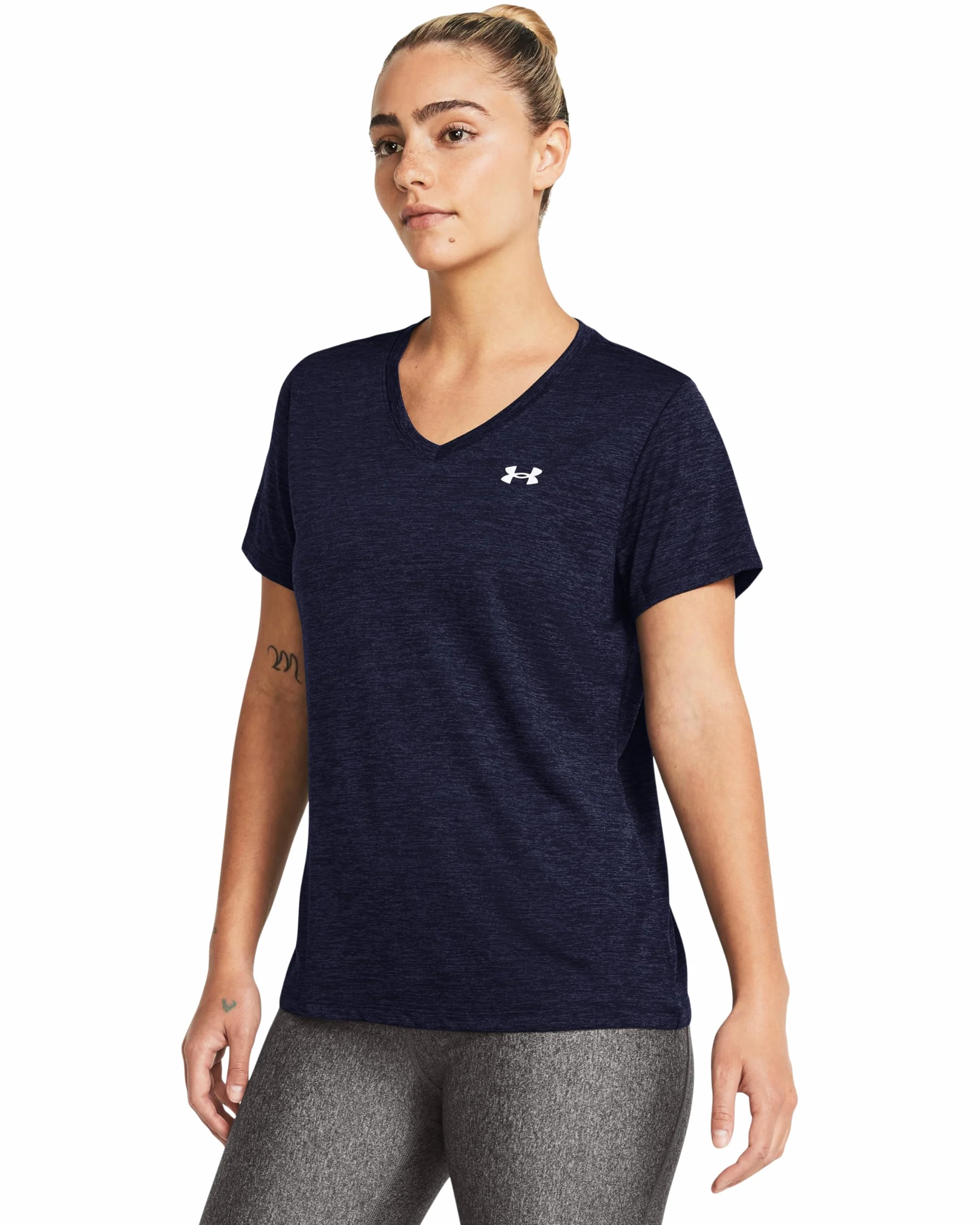 Under Armour Women's UA Tech Twist V-Neck Short Sleeve Tech SSV