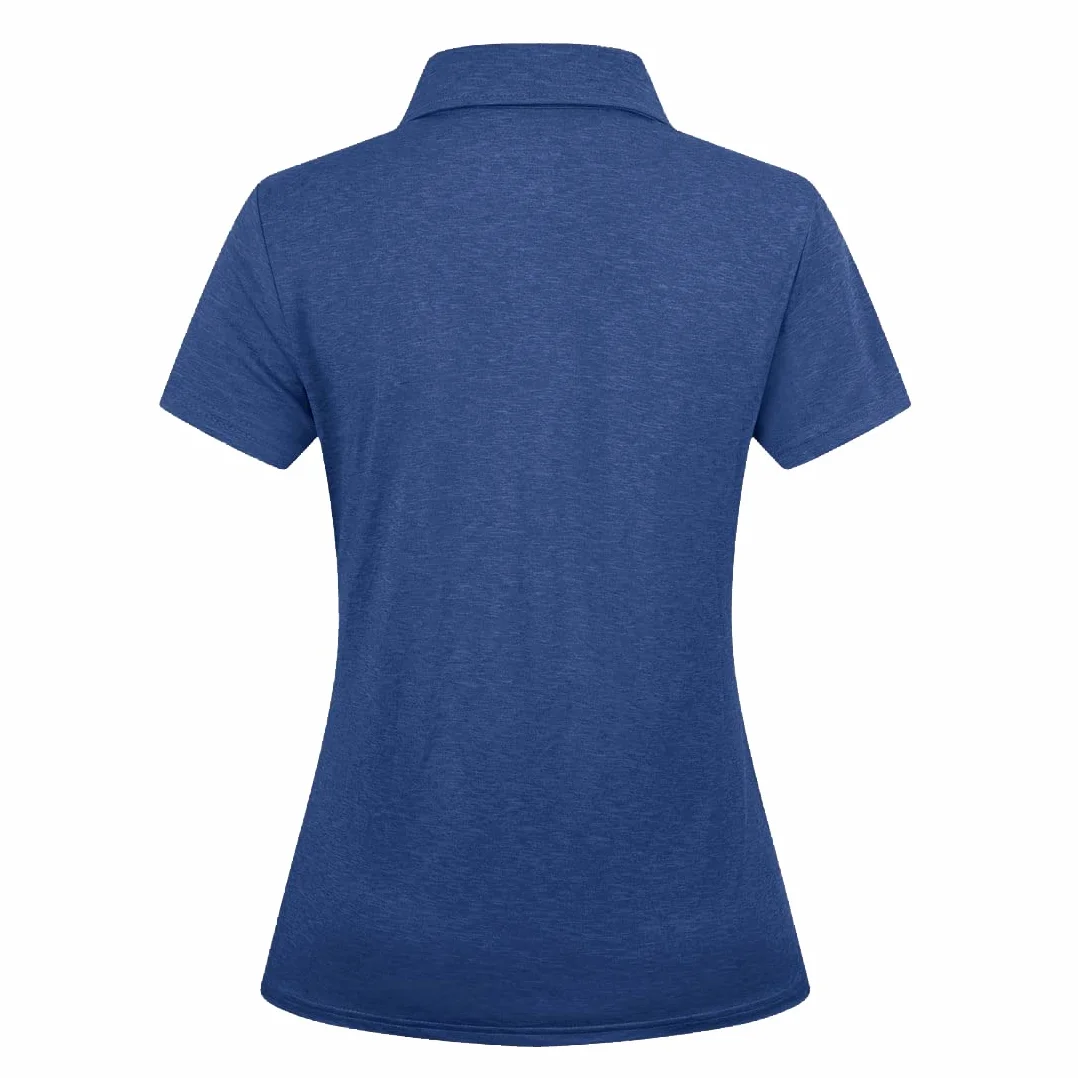 Camiseta de Tenis de Manga Corta para Mujer de Secado Rápido Que Absorbe la Humedad para Verano
