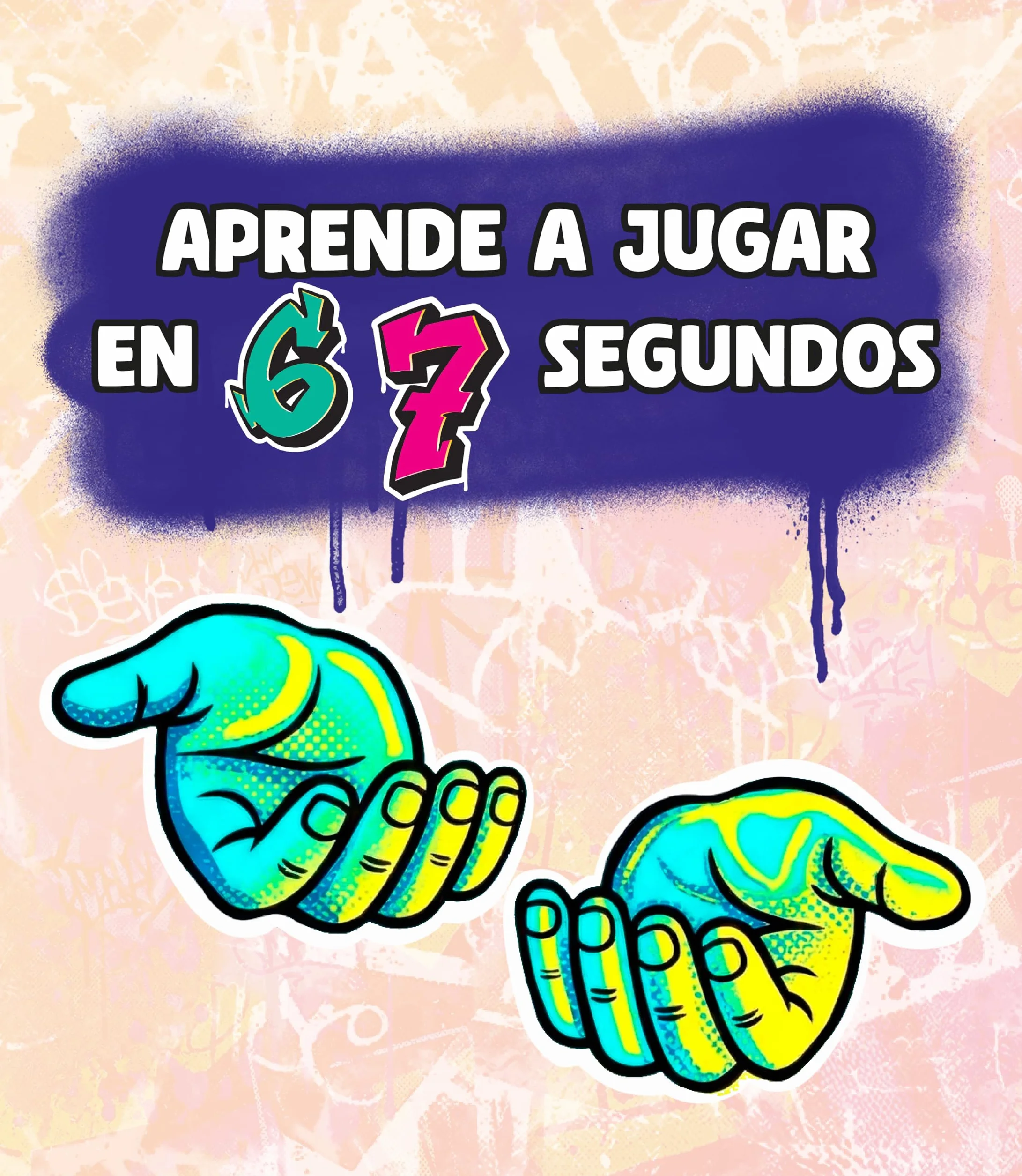 Juego de cartas rápido de reflejos 6-7 | Juego familiar infantil de velocidad y atención | 2-7 jugadores | Partidas de 6-7 minutos | ES-EN-FR-PT