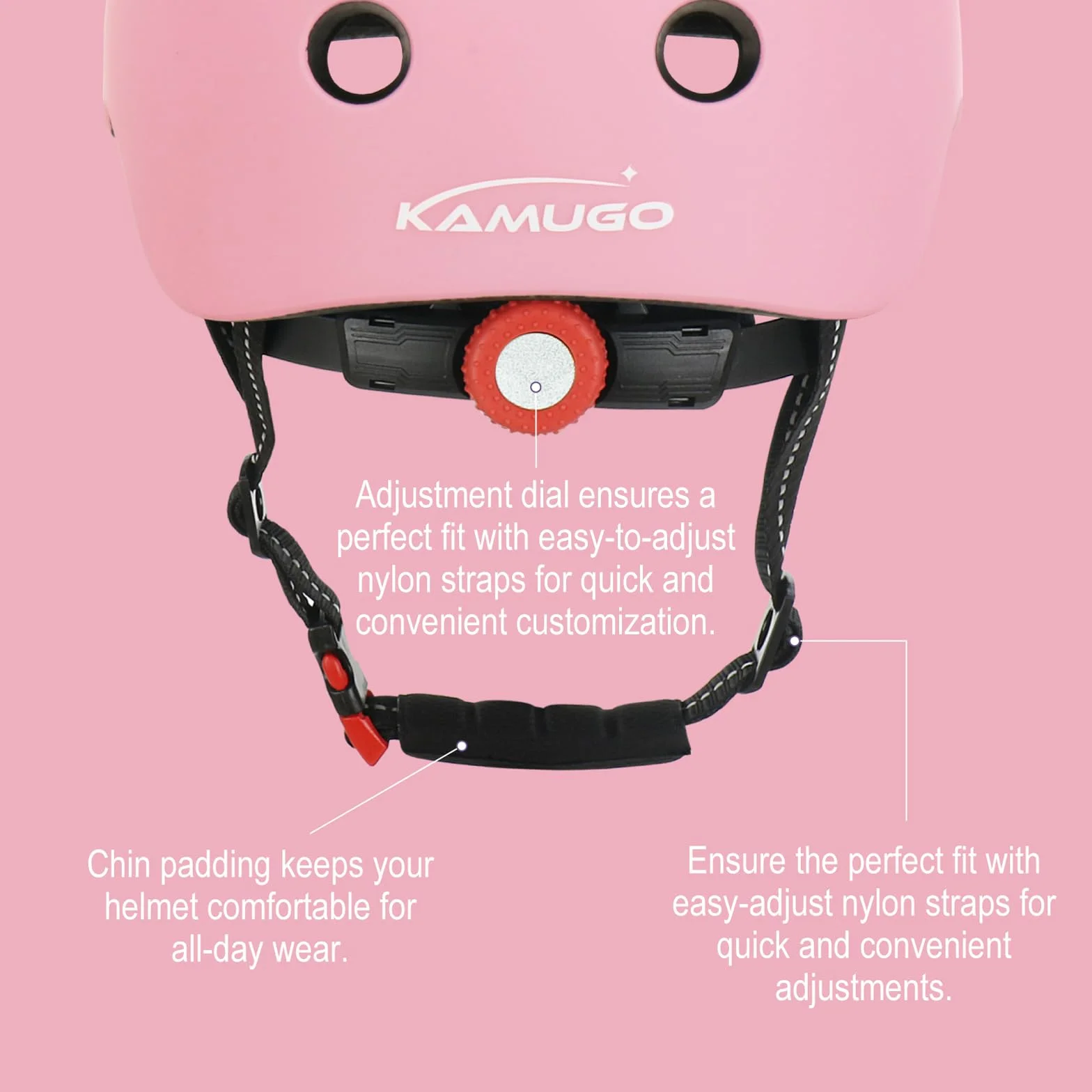 Kamugo Equipo de Protección Ajustable para Niños - Casco, Rodilleras, Coderas, Guantes para Bicicleta, Skateboard y Deportes Extremos