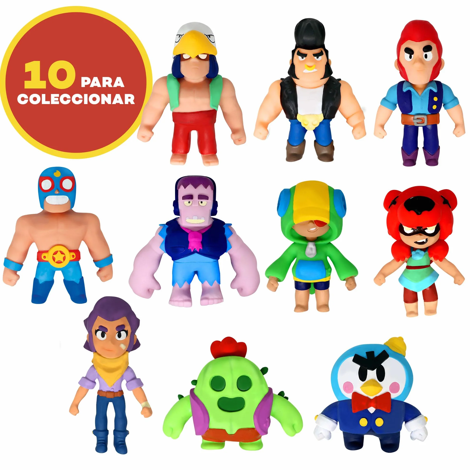 Bizak Monsterflex Brawl Stars Figura Mr.P Coleccionable 13 cm