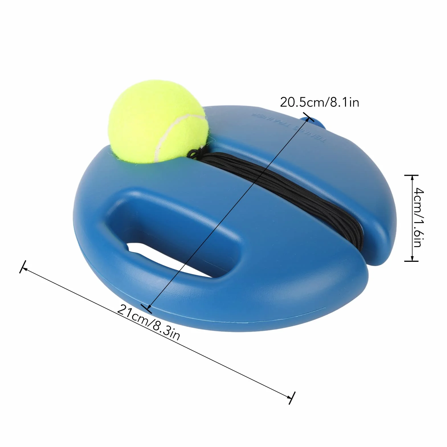 Dispositivo de entrenamiento de tenis autopracticante para principiantes, ligero, cinturón colgante