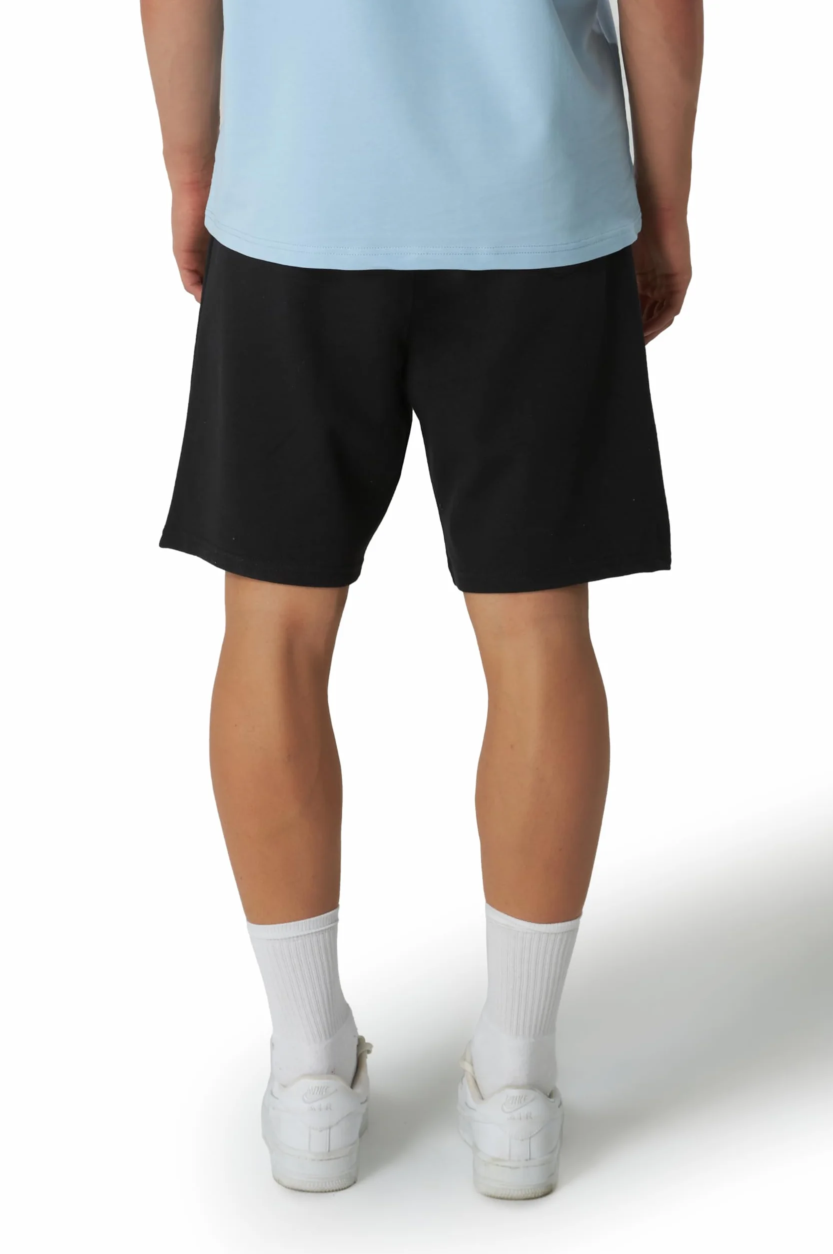 Smith & Solo Pantalones cortos deportivos para hombre de algodón para correr fitness entrenamiento tenis