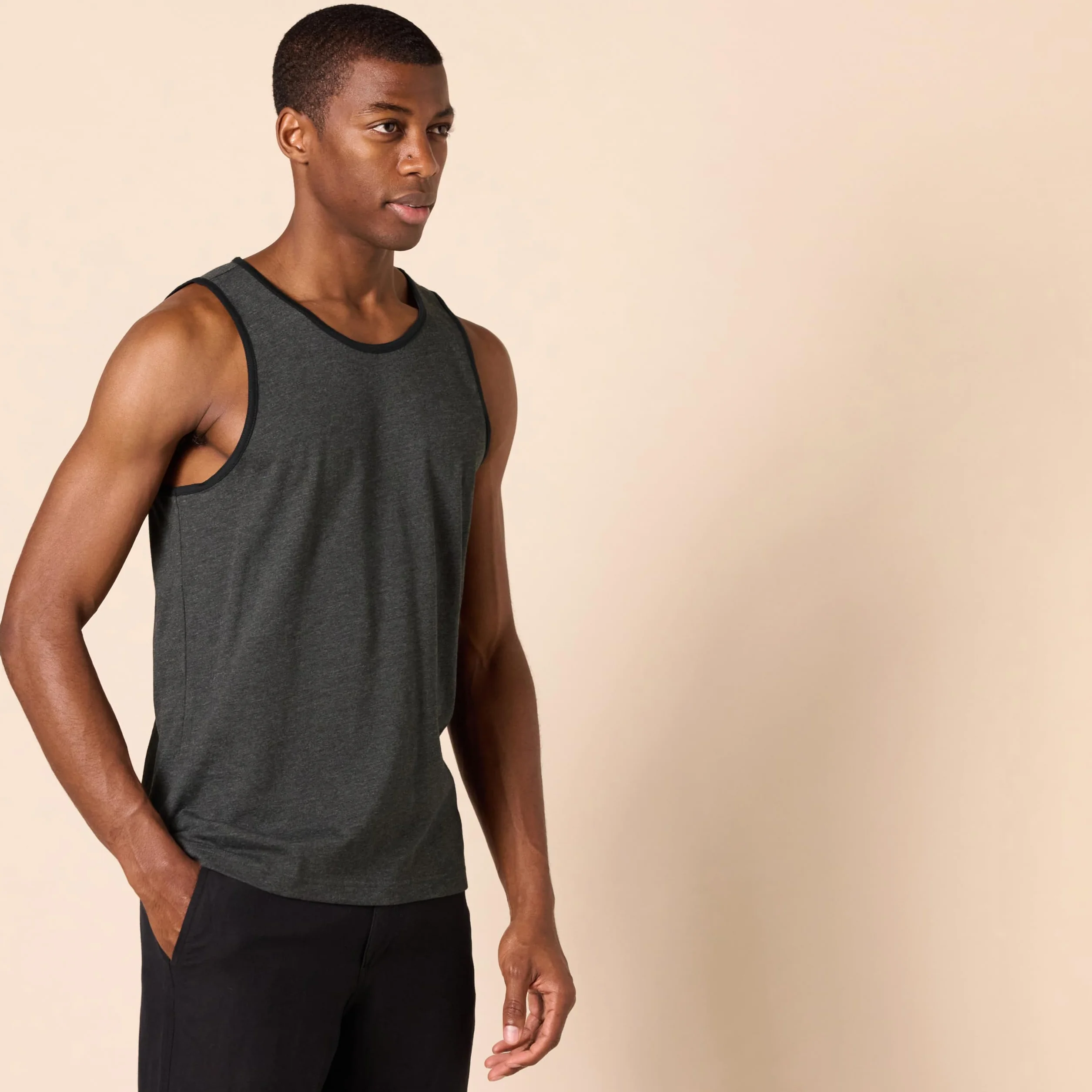Amazon Essentials Hombre Camiseta de Tirantes Ajuste Normal