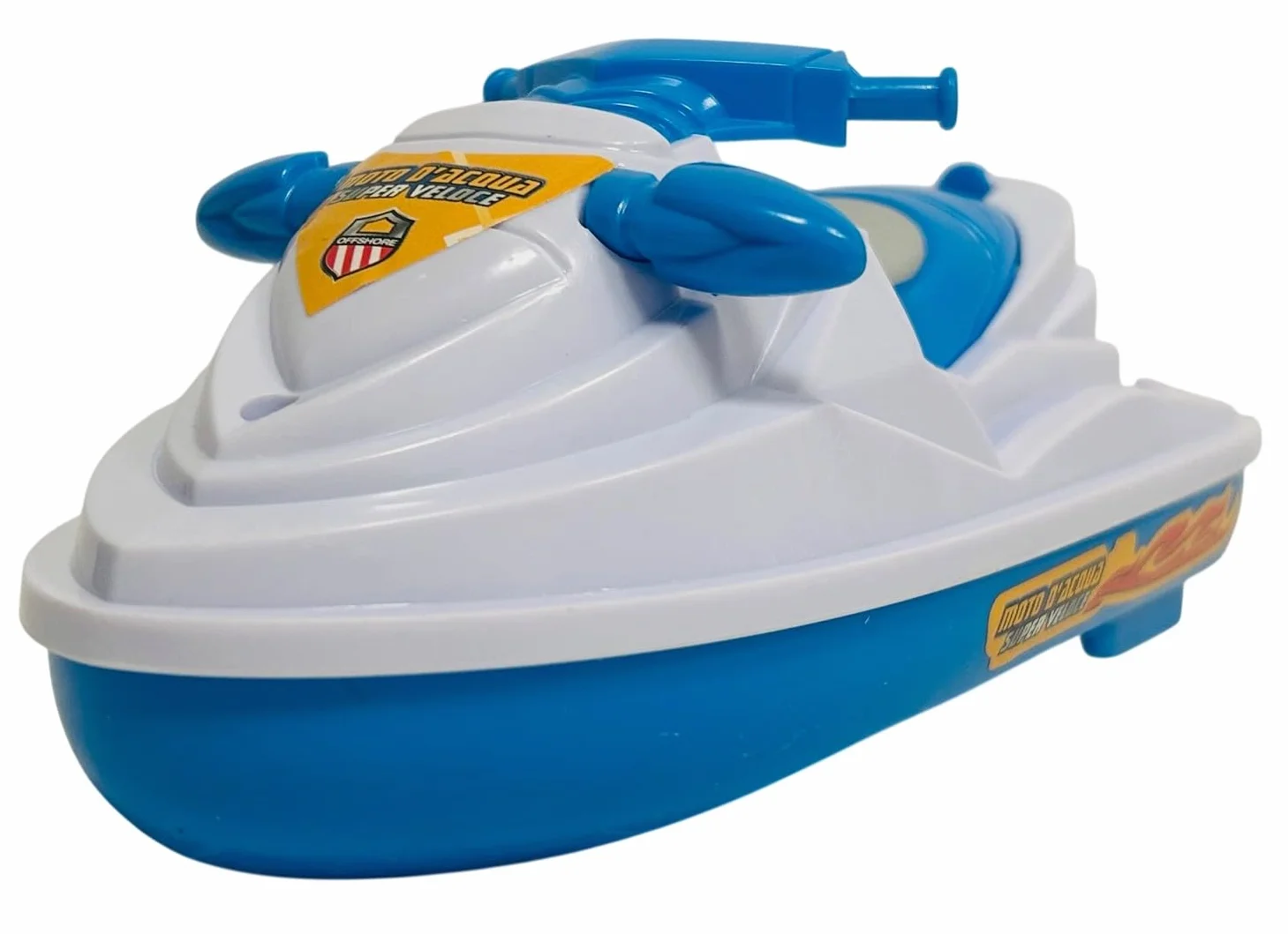 Generico Lancha de juguete a batería, moto de agua, Jet Sky, barco de juguete que funciona con lancha a pilas, súper rápido, 17 cm, juguete para niños, barco a motor eléctrico, juego Sea Race