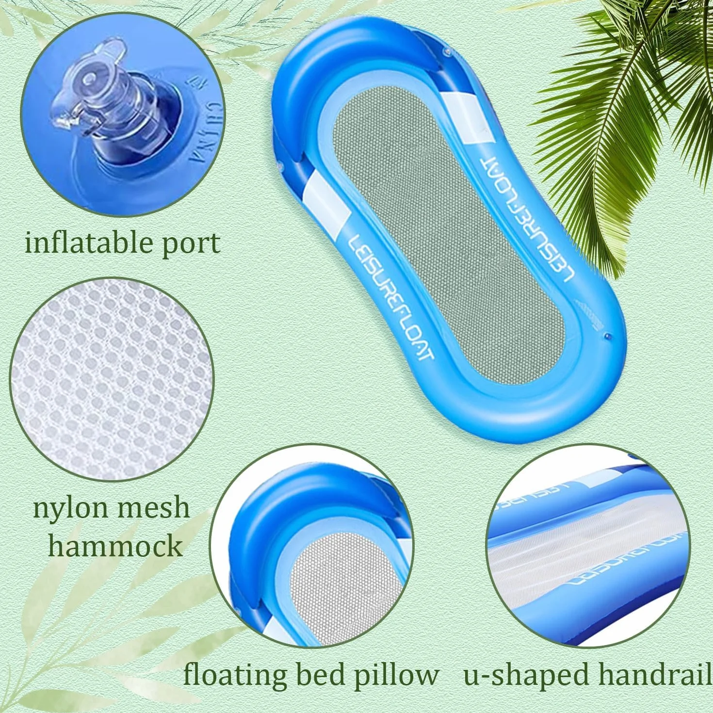 Colchón inflable para piscina de agua