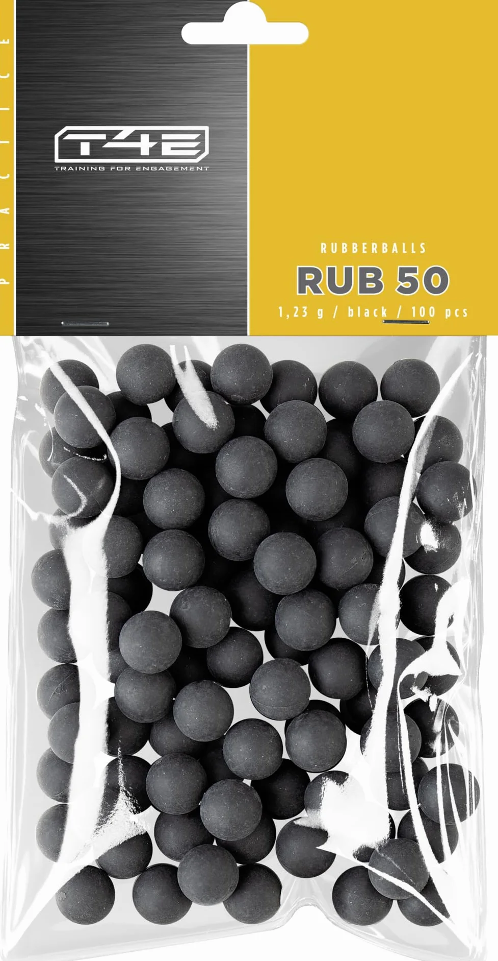 Umarex T4E Rubberballs Cal.50 Bolas de goma HDR50 100 sztuk