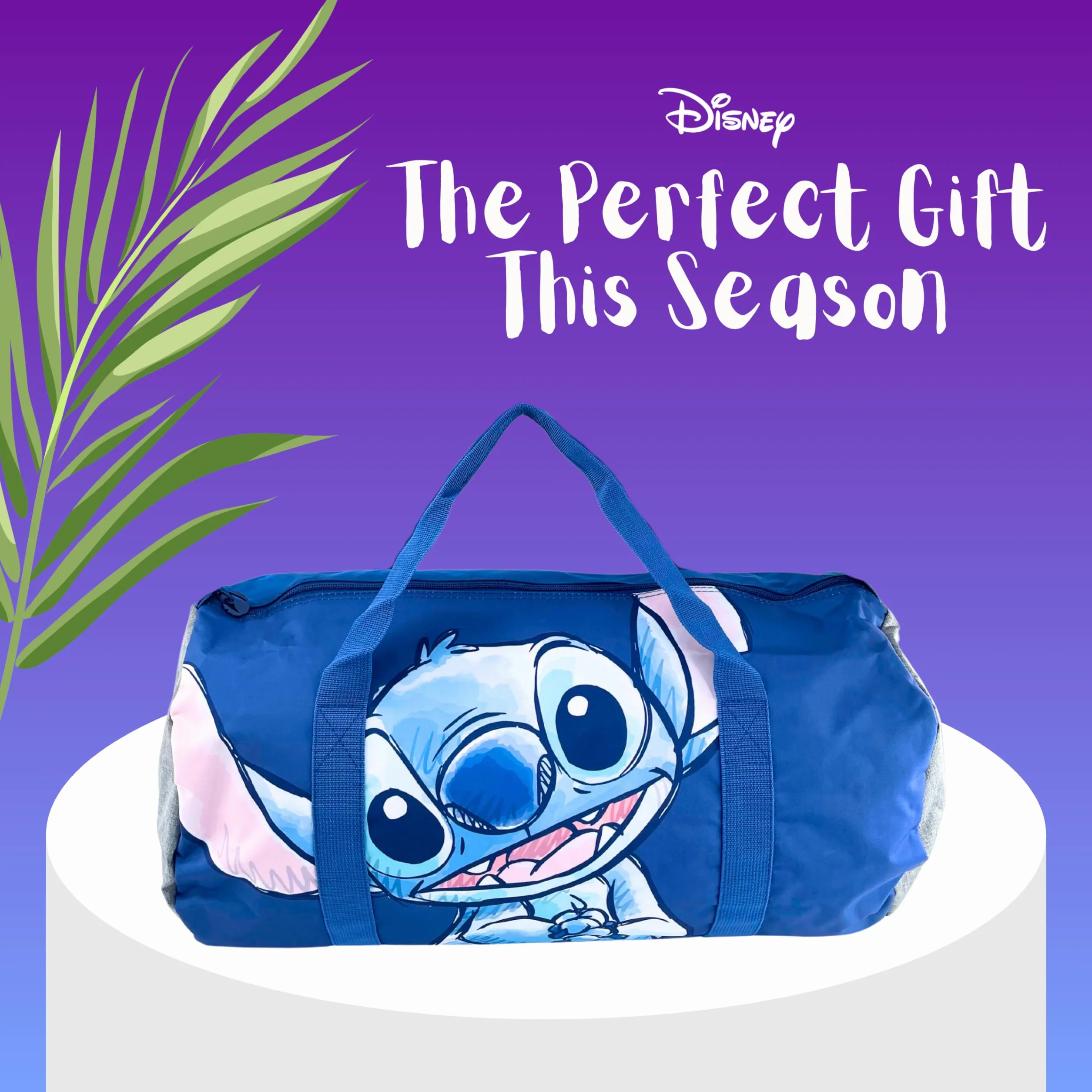 Disney Stitch Bolsa Deporte Gimnasio Infantil Equipaje Accesorios Regalo Niñas
