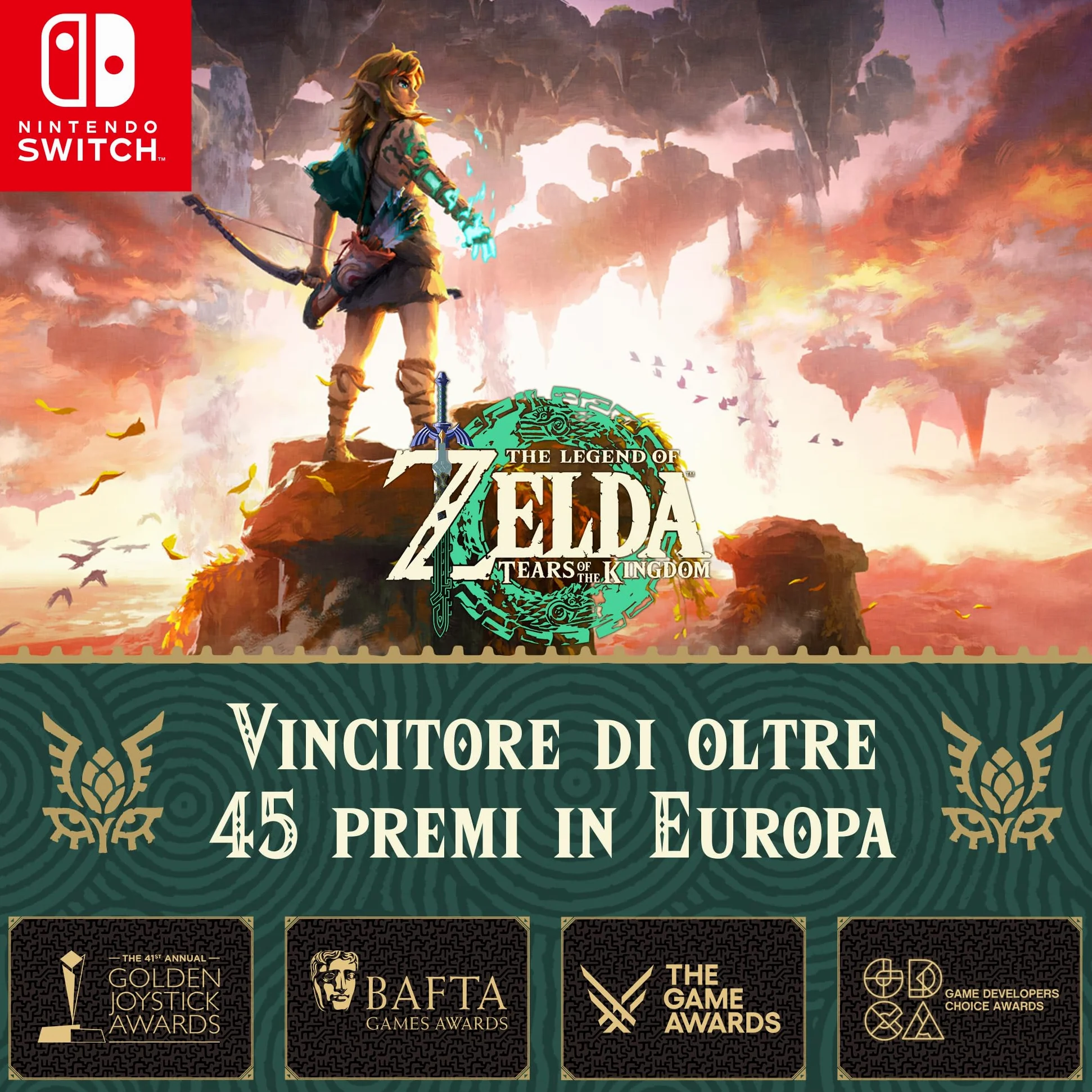 Videogioco Nintendo The Legend Of Zelda Tears Of The Kingdom
