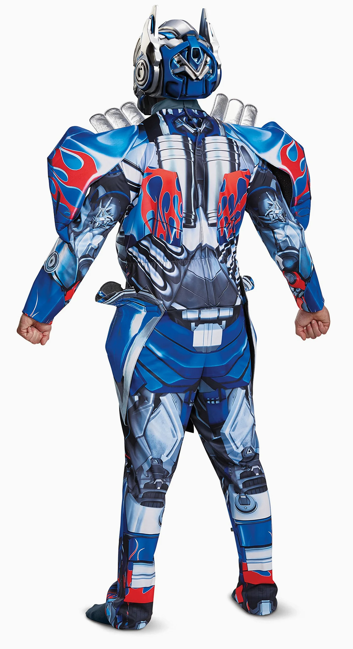 Disguise 22462D - Disfraz de lujo 5 para hombre, de Transformers, Optimus Prime, para adultos, talla XL, color azul
