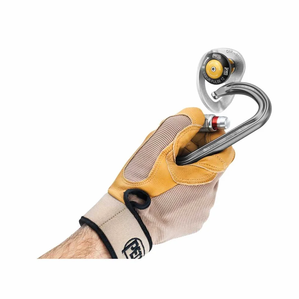 Petzl Coeur Pulse 12 Mm Anclaje Extraíble con Bloqueo Multicolor U Adulto Unisex