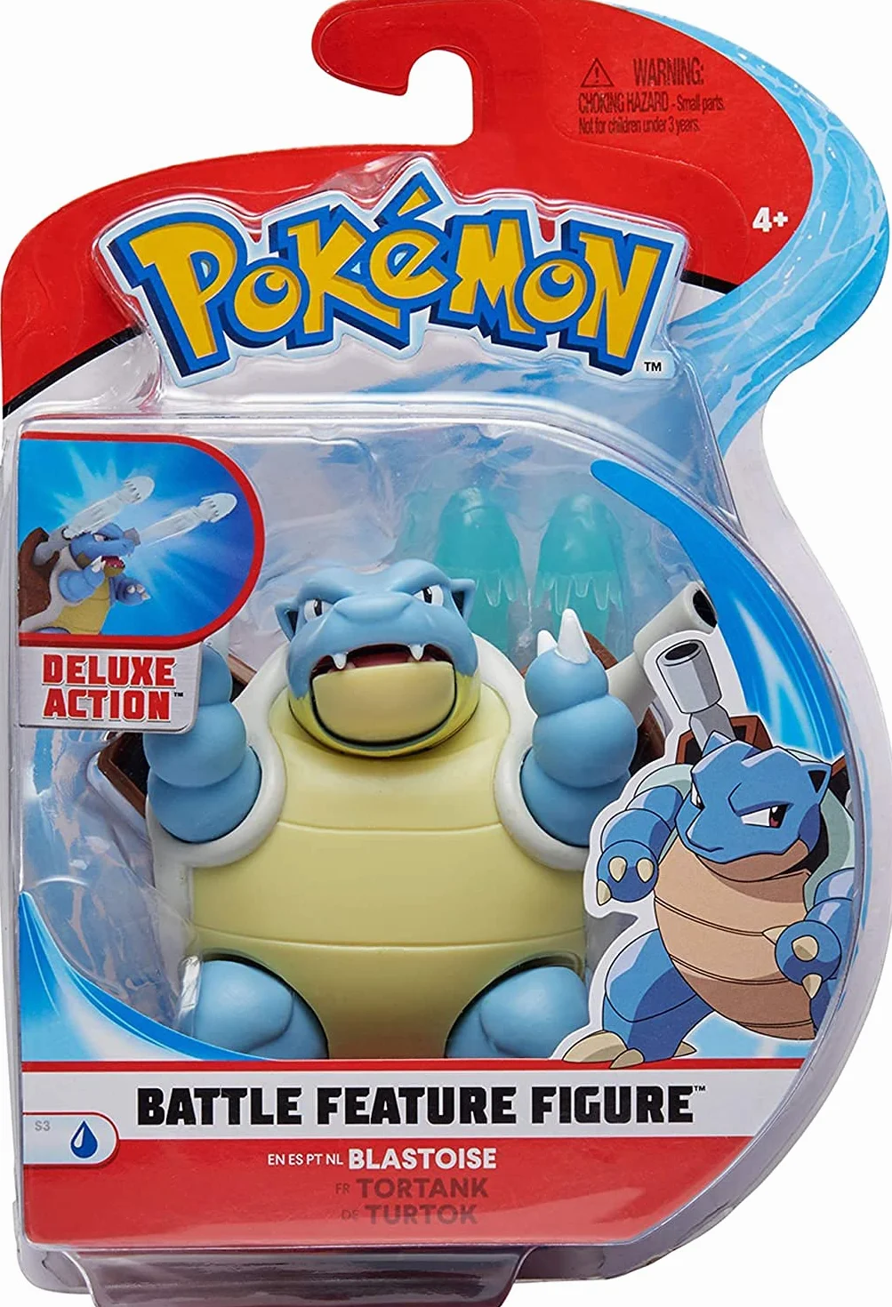 Pokémon Figuras 10-12 cm, Blastoise – Juguetes Nueva 2021 – Figuras Licenciado Oficialmente Juguetes