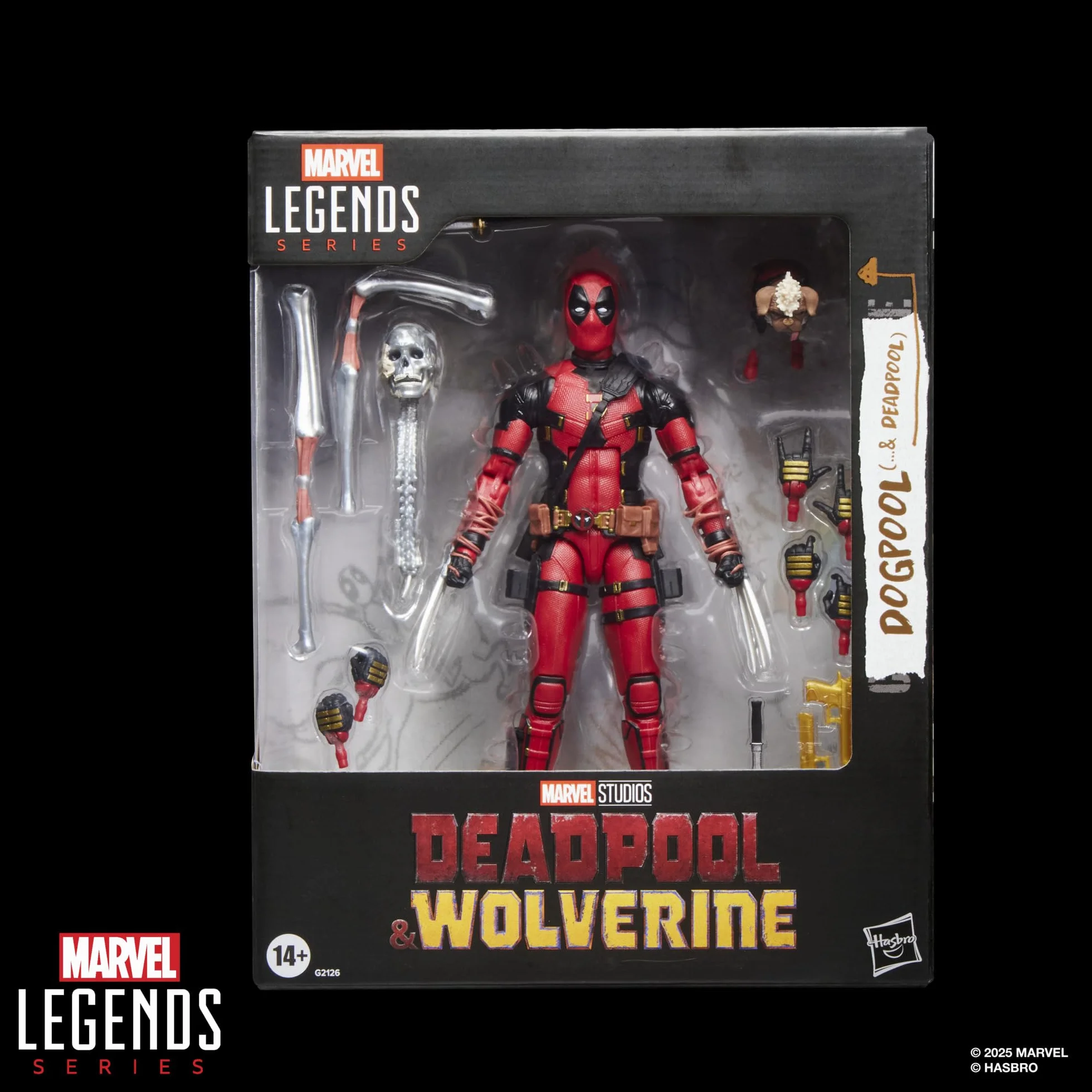 Marvel Legends Series Dogpool Deadpool Deadpool Lobezno Figuras coleccionables 15 cm