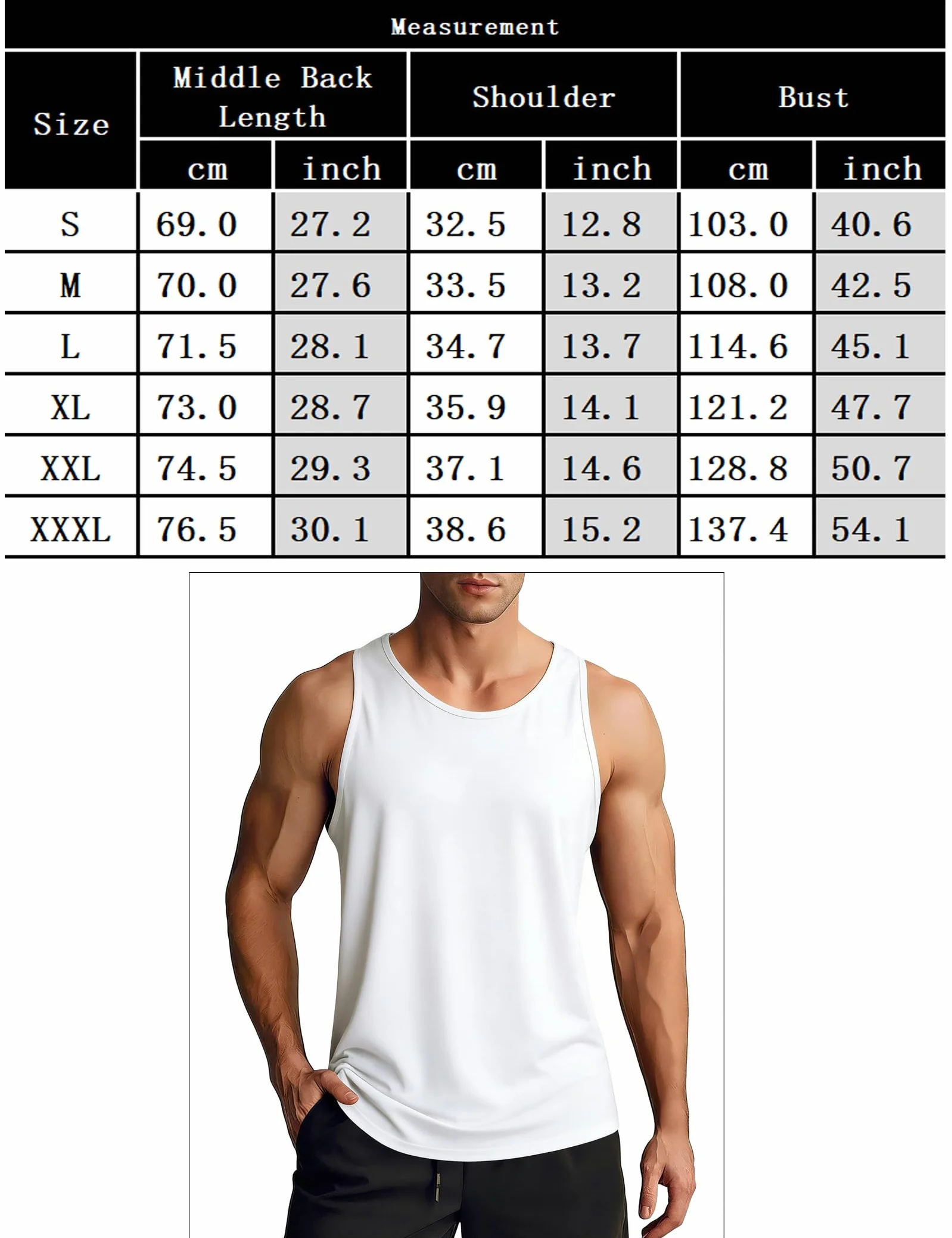 Camiseta Tirantes Hombre Running Fitness Sin Mangas Secado Rápido Deportivo S-3XL