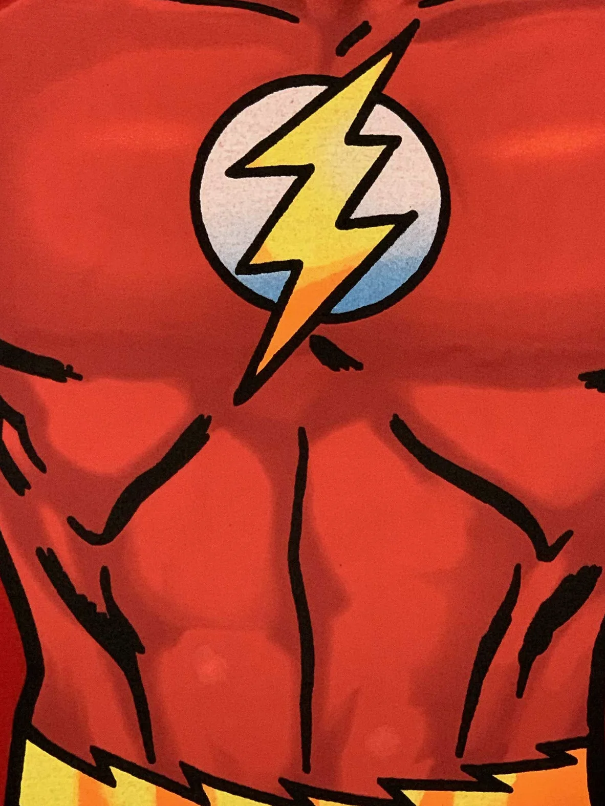 DC Comics Disfraz de superhéroe para niños pequeños con máscara y capa