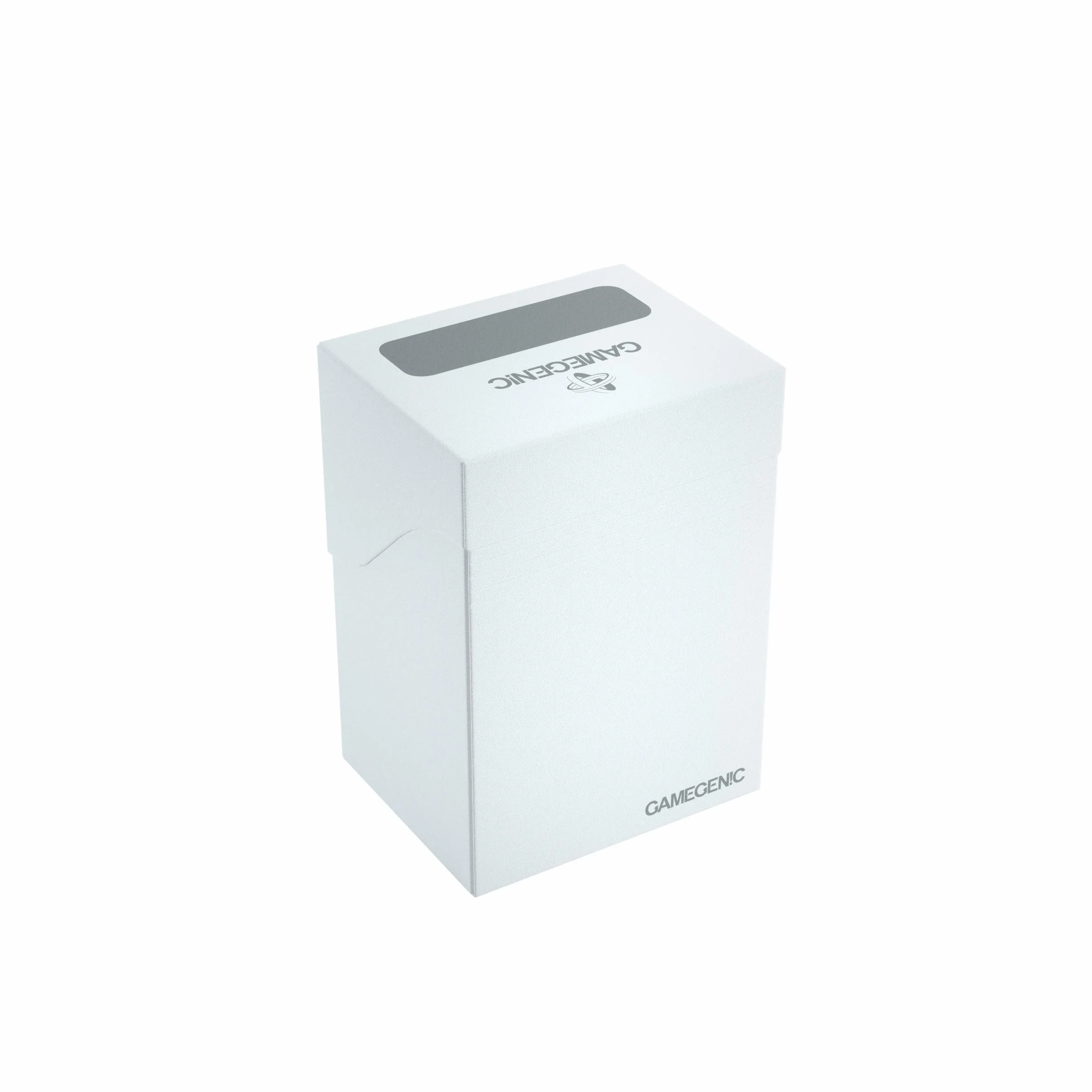 Gamegenic Deck Holder 80+ Blanco - solución inteligente y rápida para almacenar y organizar tus mazos de cartas.