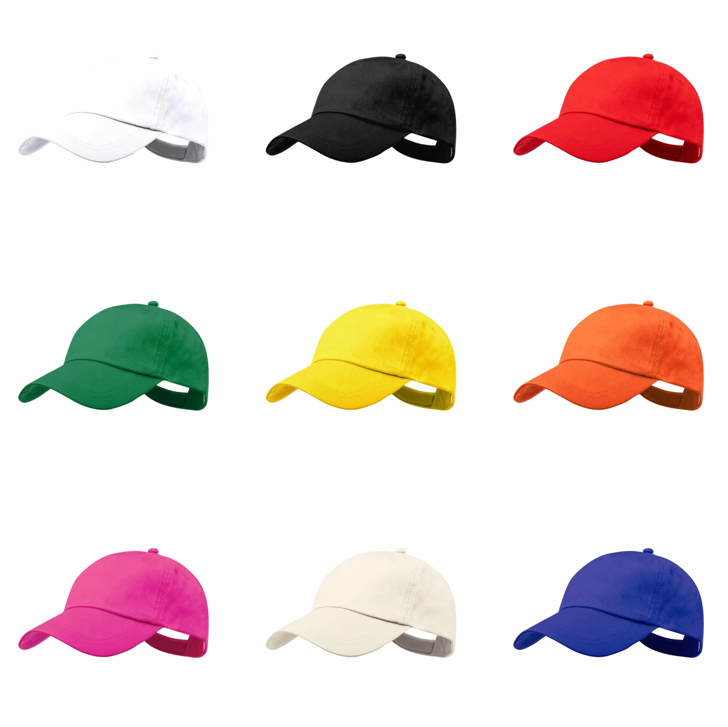 Babyline Gorra Infantil Algodón 100% Béibol Ajustable con Velcro