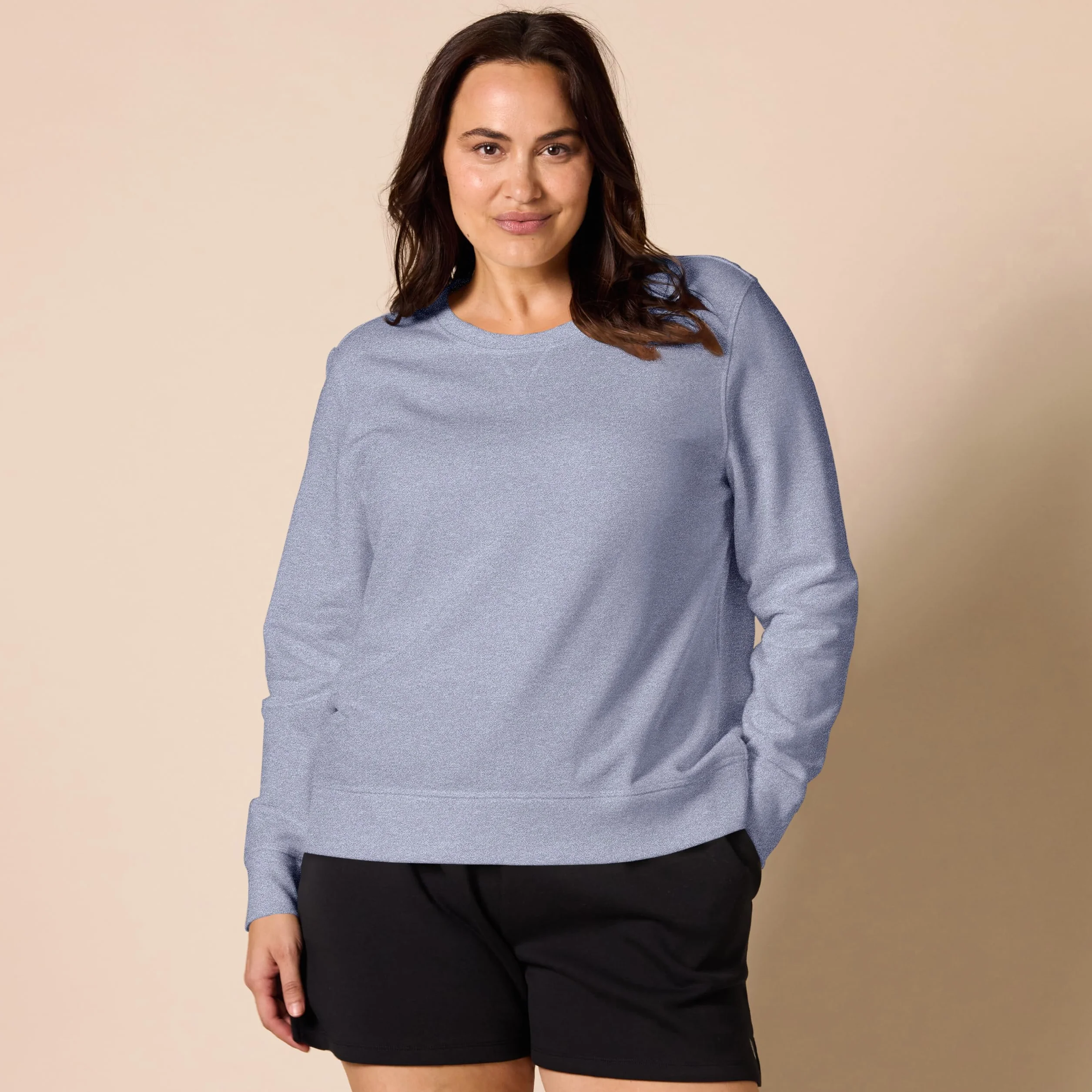 Amazon Essentials Mujer Sudadera Cuello Redondo Forro Polar Tallas Grandes